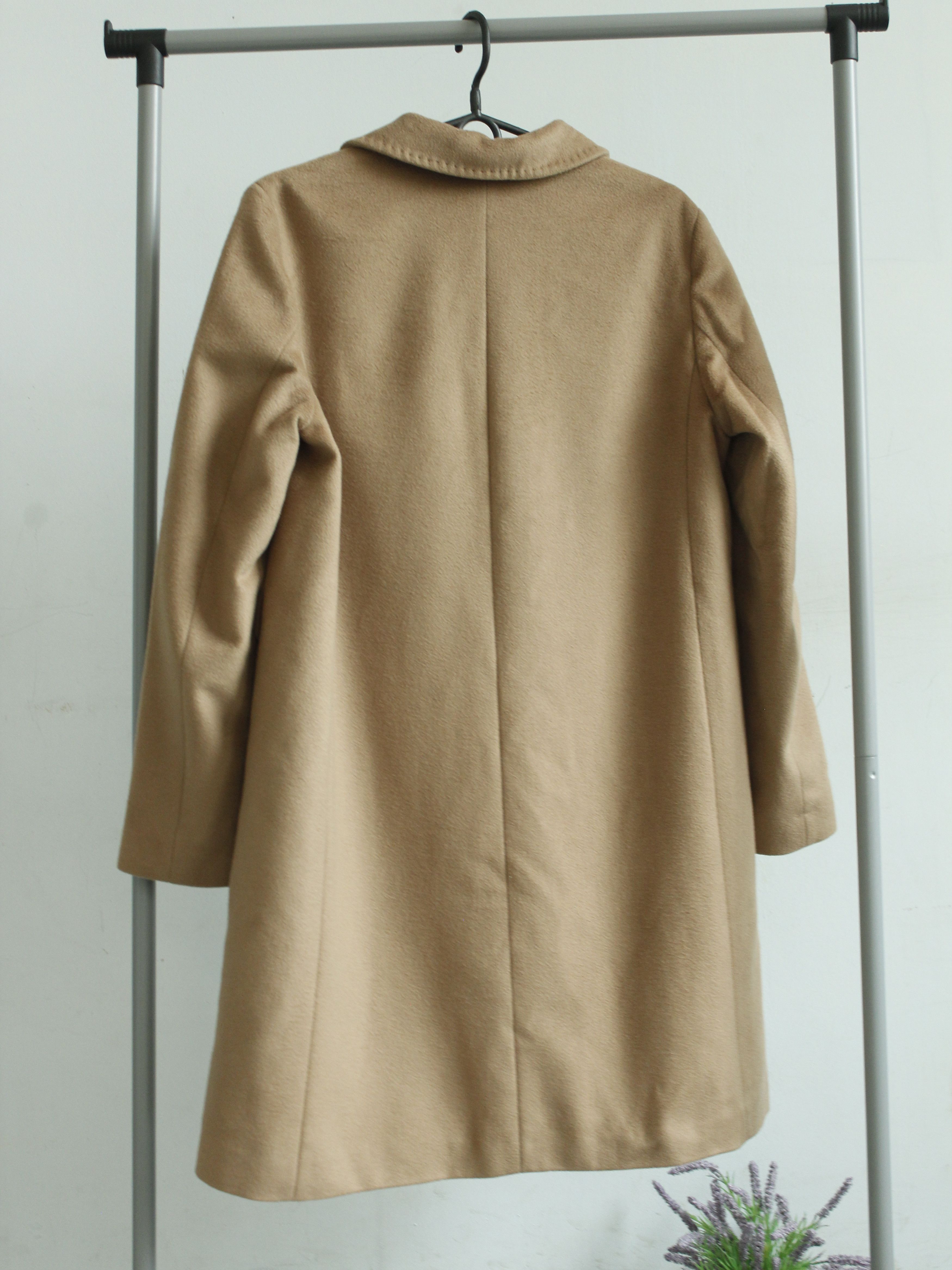 Max Mara × Weekend Max Mara MAX MARA x WEEKEND TEVERE CAMEL WOOL COAT BEIGE 40 10 L Size L / US 10 / IT 46 - 7 Thumbnail