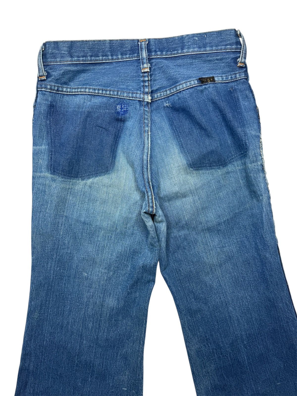 Vintage Vintage 1970’s Women’s Wrangler WFL - 101 Bell Bottom Jeans Size 28" / US 6 / IT 42 - 10 Thumbnail