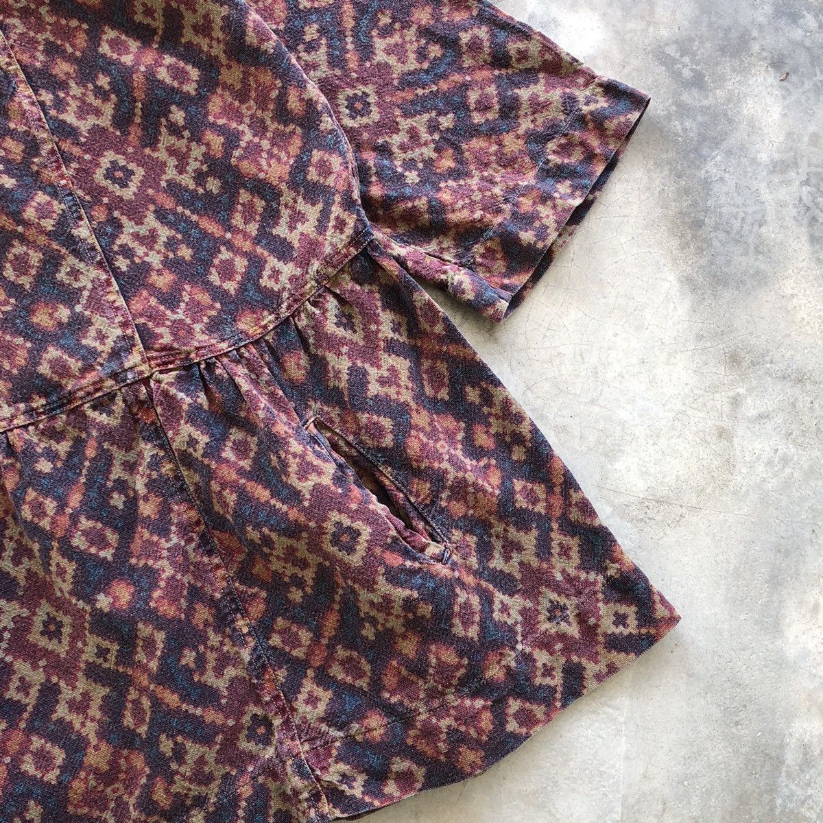 Isabel Marant × Isabel Marant Etoile Etoile ISABEL MARANT Rare Batik Navajo Printed Blouse Size XXS / US 00 / IT 34 - 5 Thumbnail