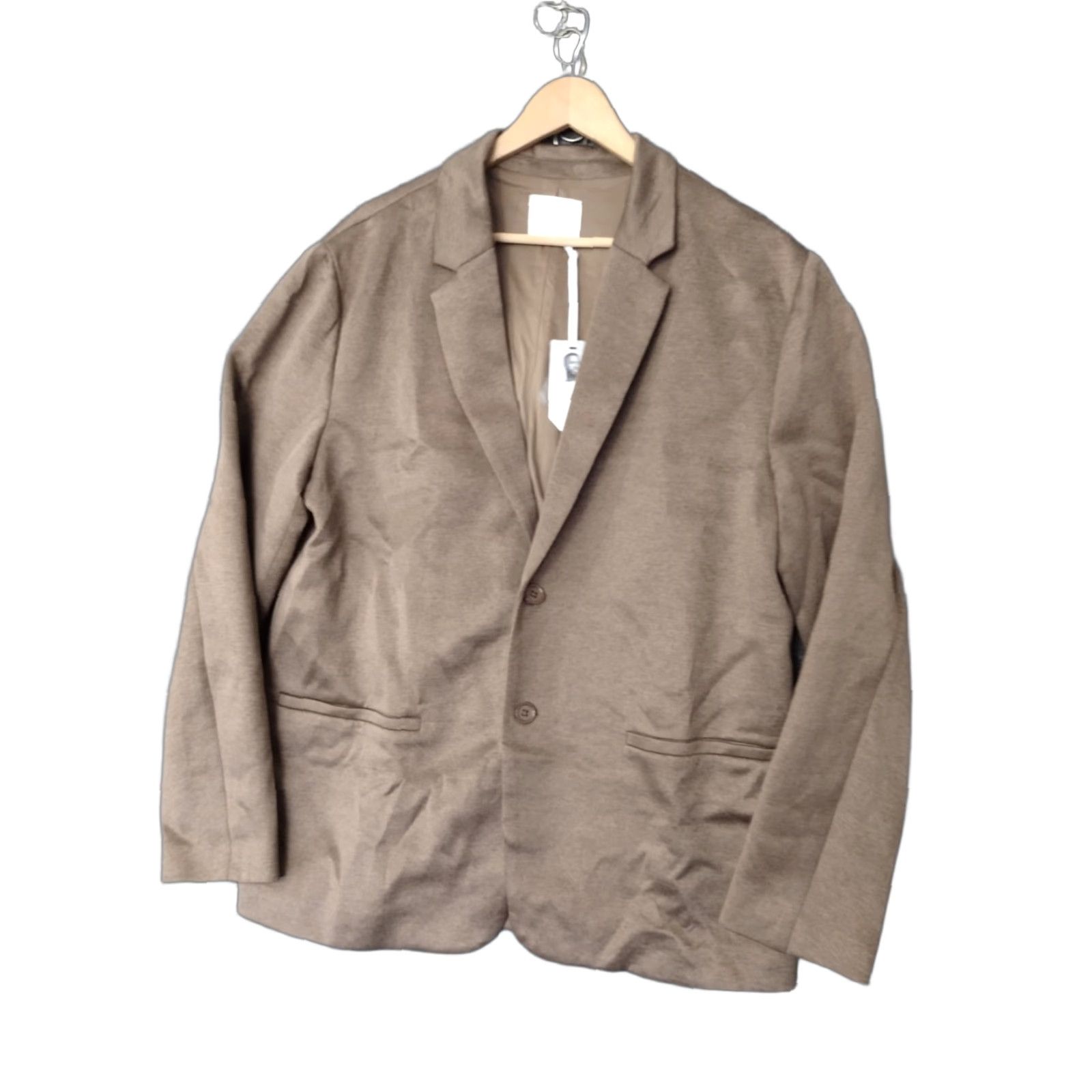 Vintage Stylus X LaDarius Campbell Blazer Jacket Regular 42 in Heather Warm Sand Men L Size 42R - 1 Thumbnail