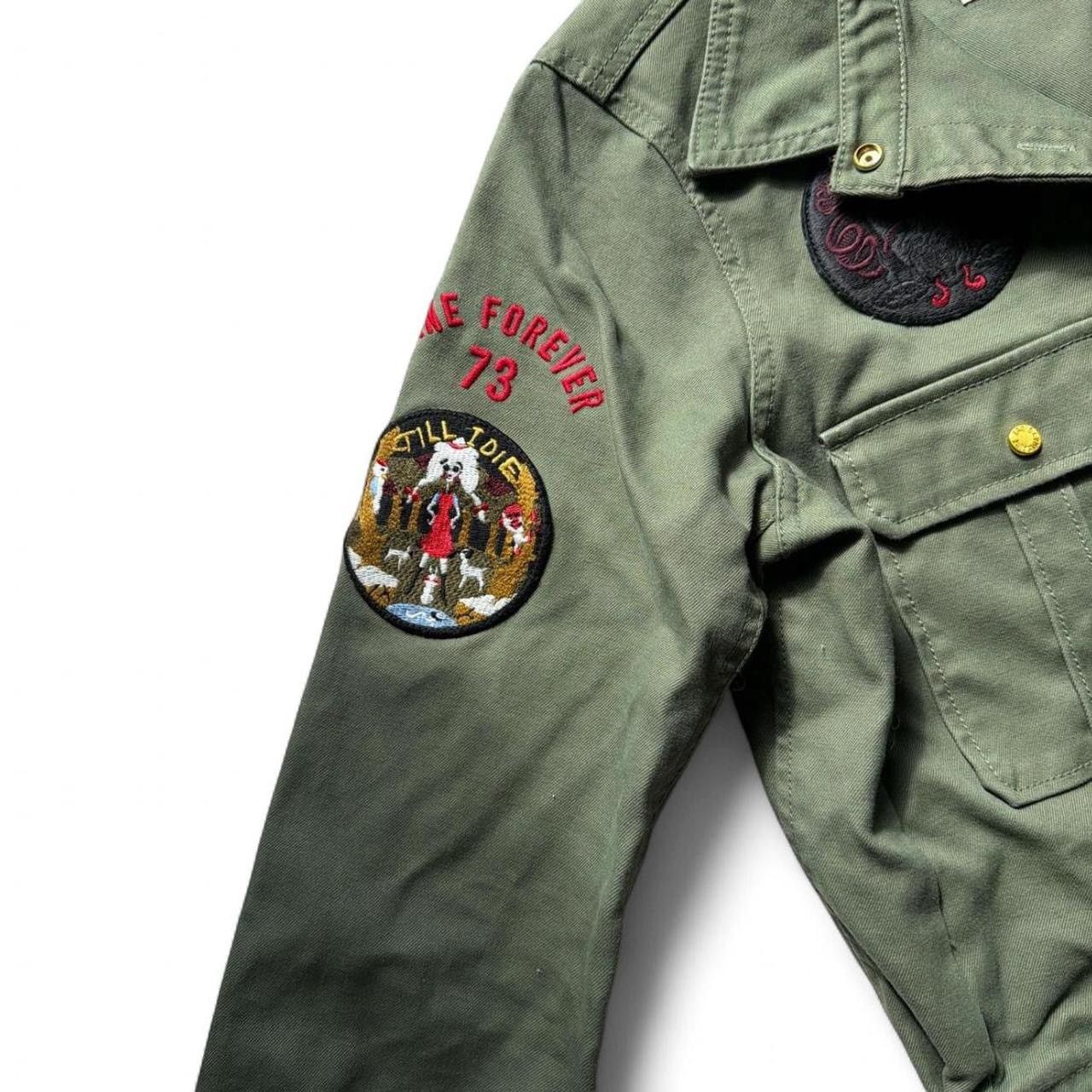 Zadig & Voltaire Zadig & Voltaire Military Utility Jacket Green Army Style Size M / US 6-8 / IT 42-44 - 8 Thumbnail