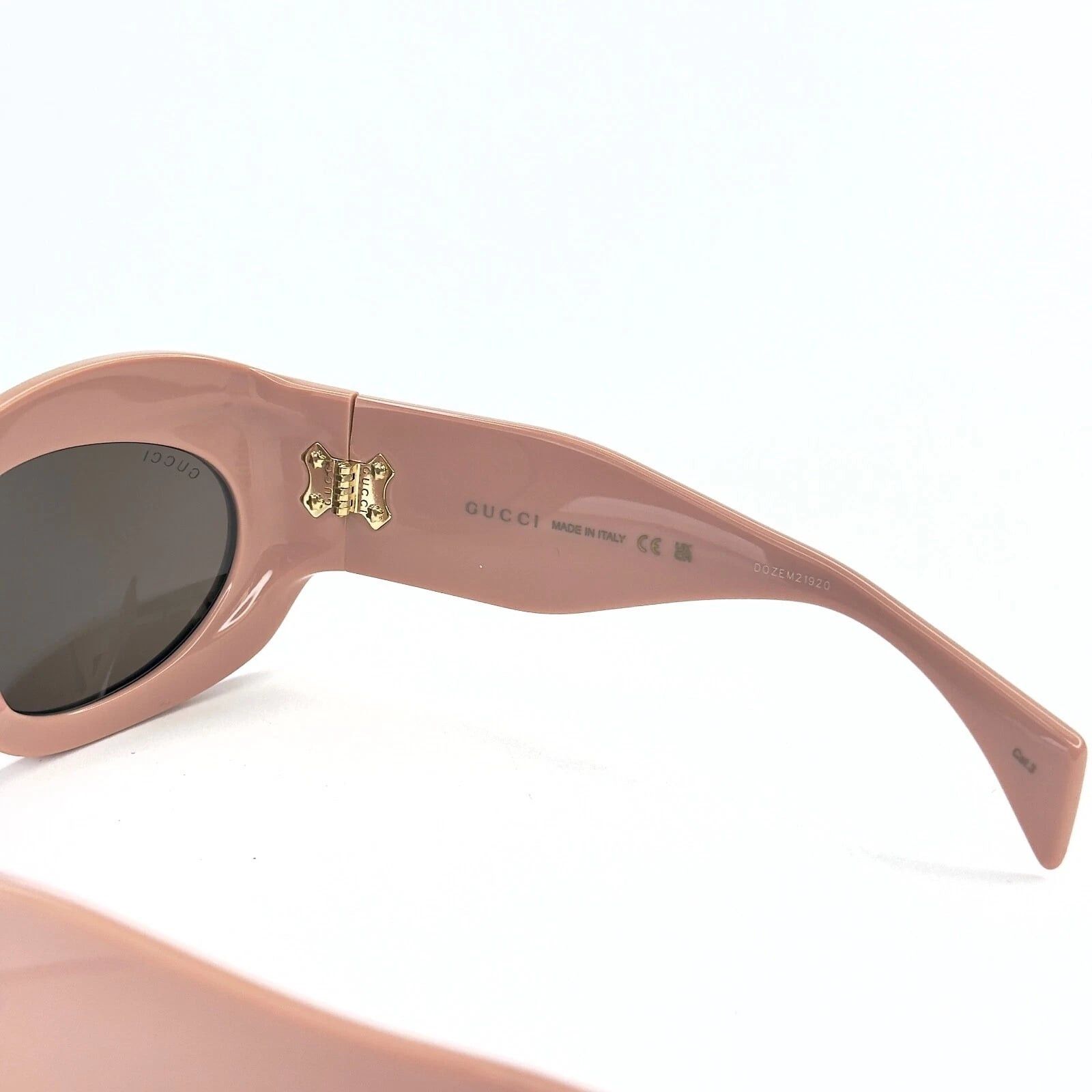 Gucci GUCCI 1463 Nude Pink Bold Oversized Gg1463S 003 Sunglasses Size ONE SIZE - 8 Thumbnail