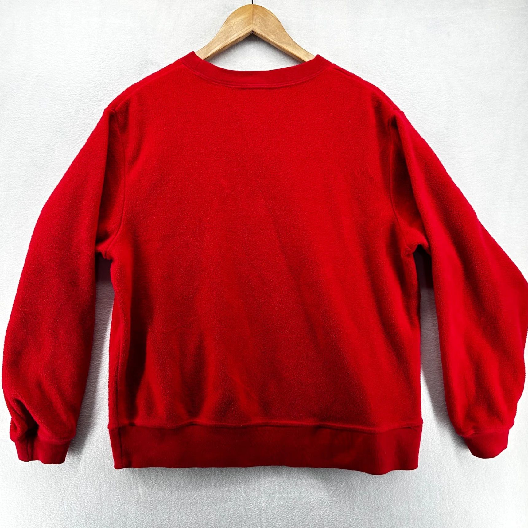 Disney Disney Mickey Mouse Sweatshirt Red Men's M Pullover Long Sleeve Crew Neck Size US M / EU 48-50 / 2 - 2 Thumbnail