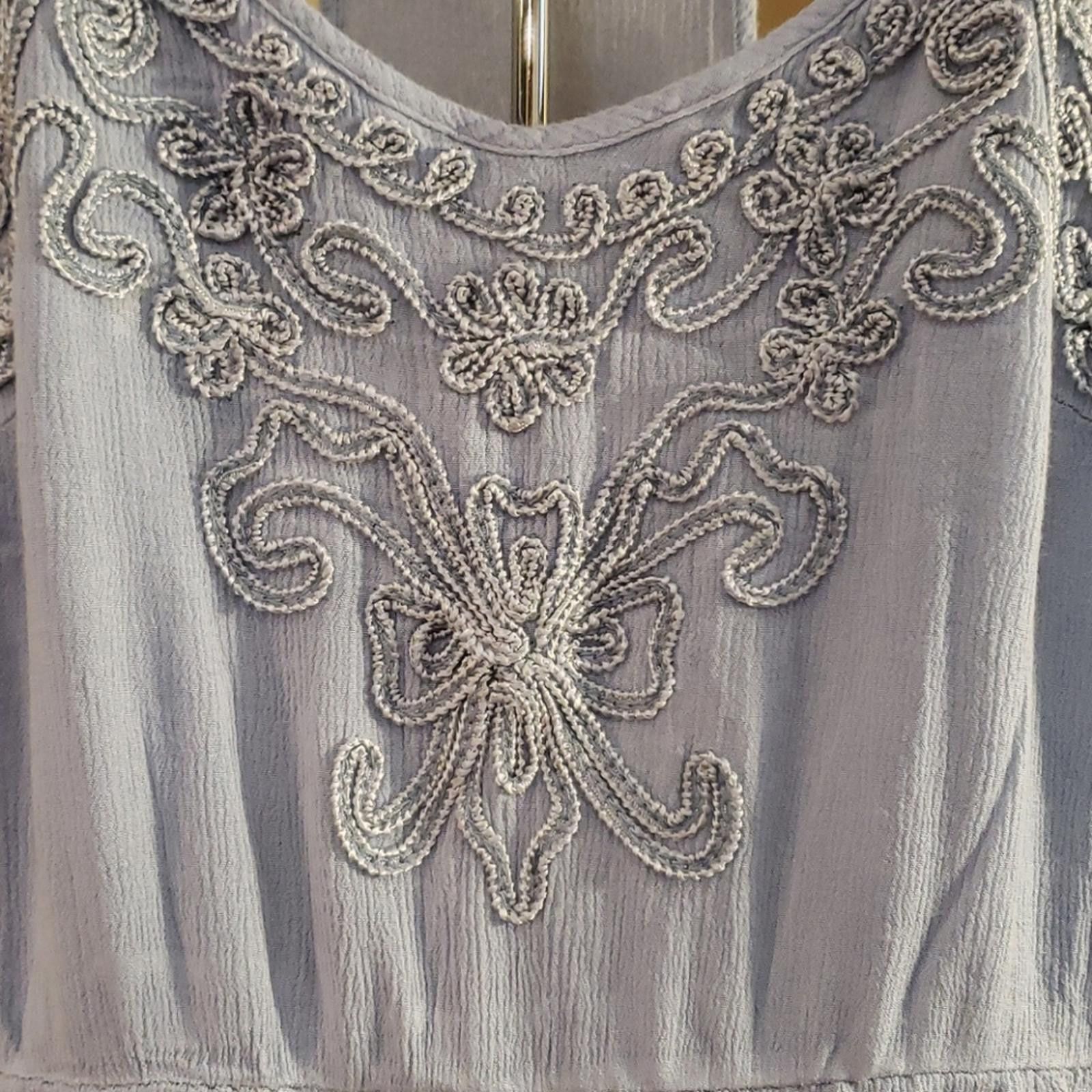 Other Francesca's Miami tank dress size M - Embroidered Size M / US 6-8 / IT 42-44 - 2 Thumbnail