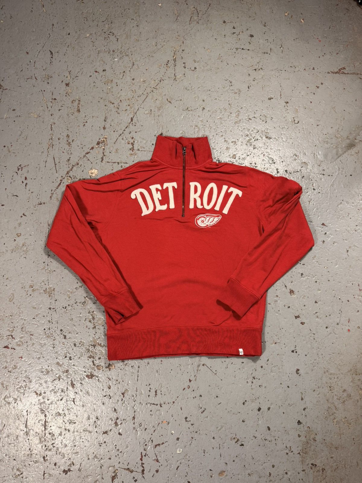 NHL Detroit Red Wings Quarterzip Sweater Size US M / EU 48-50 / 2 - 1 Thumbnail