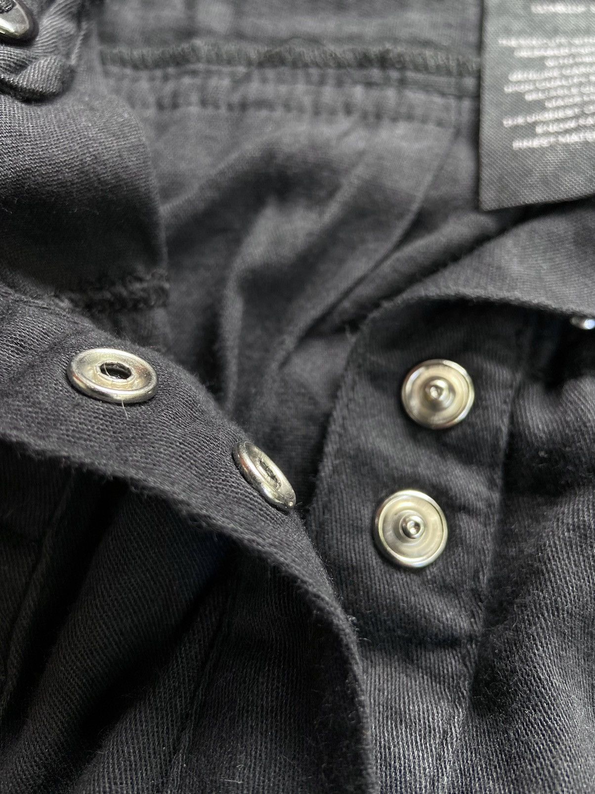 If Six Was Nine MAISON GILFY JAPANESE PUNK GOTHIC BUTTON DOWN SHIRT Size US S / EU 44-46 / 1 - 11 Thumbnail