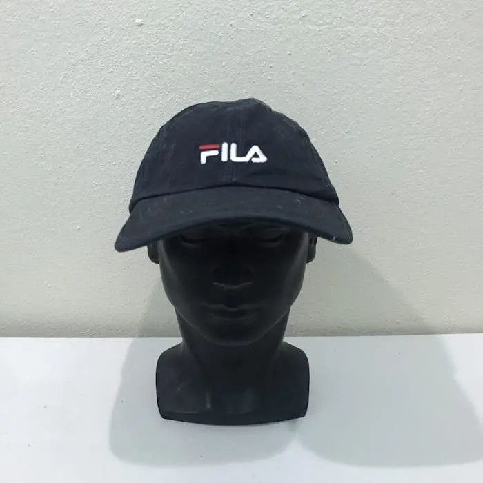 Fila Vintage Fila Plain Cap Size ONE SIZE - 2 Thumbnail