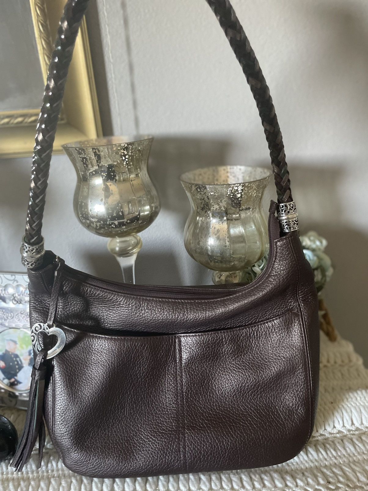 Brighton Brighton Barbados zip top boho bag Size ONE SIZE - 1 Thumbnail