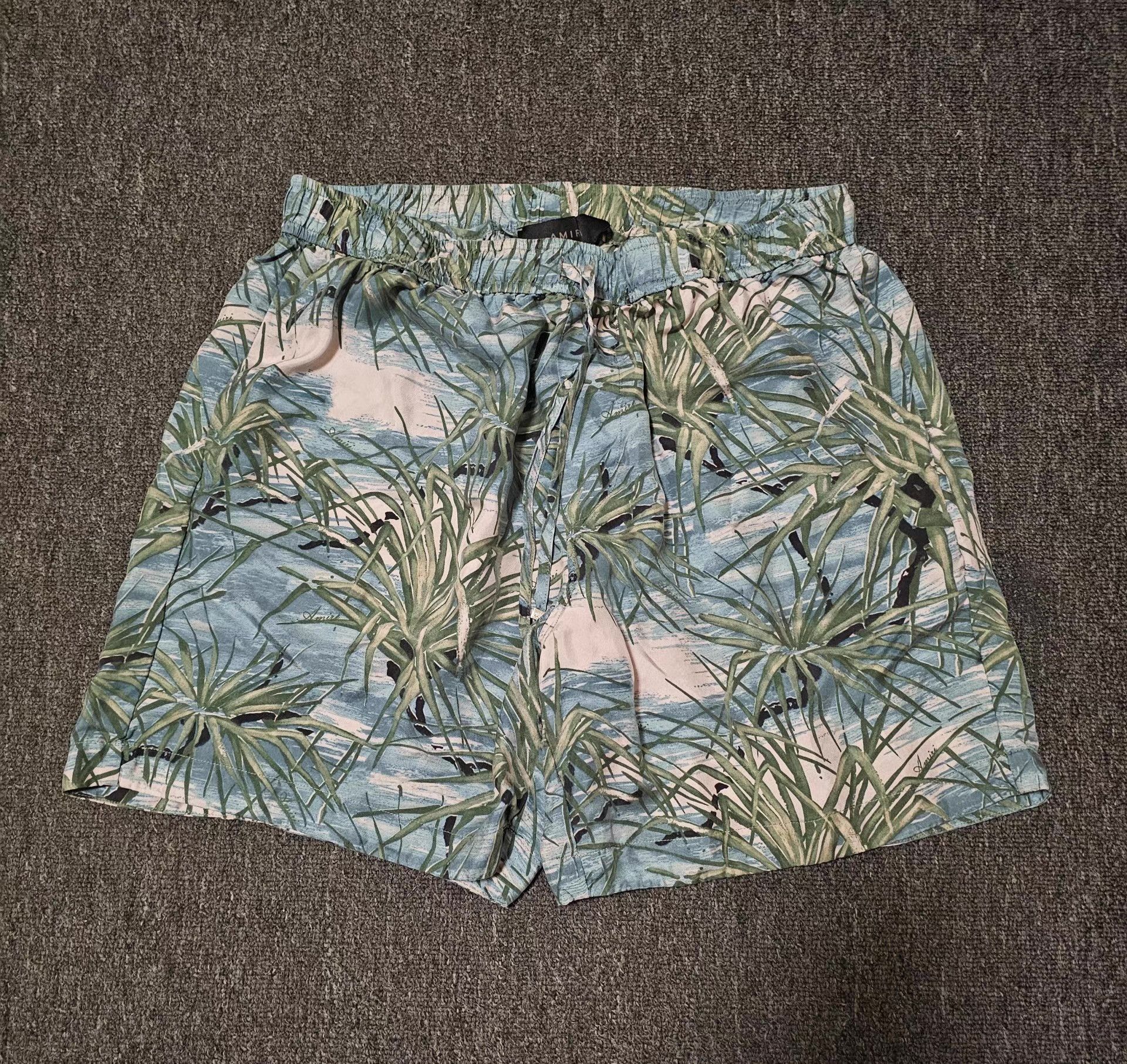 Amiri Amiri Silk Shorts Size US 38 / EU 54 - 1 Thumbnail