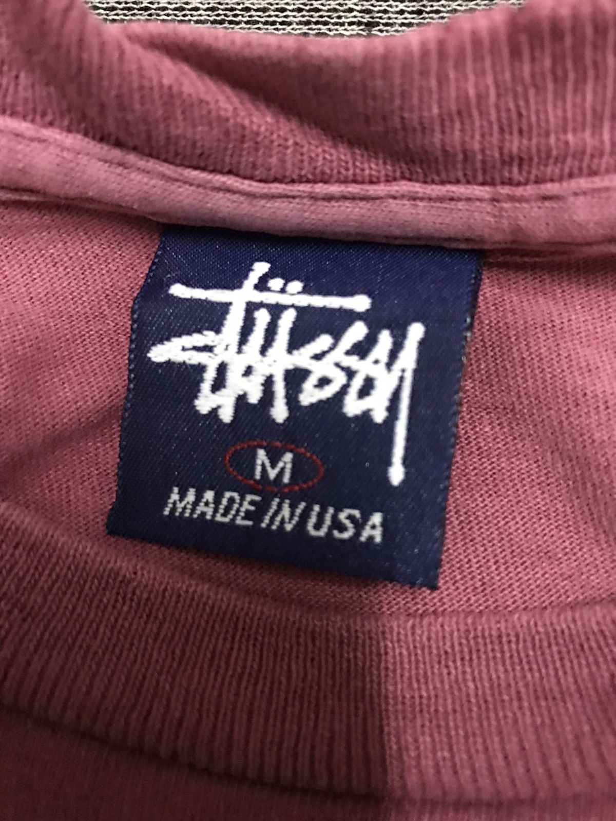 Stussy × Vintage Vintage Stussy Explorer Maroon Sunfaded Tees Size US M / EU 48-50 / 2 - 10 Thumbnail
