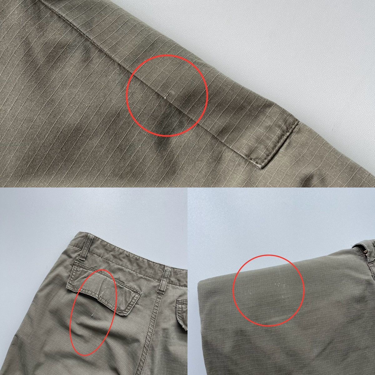 Carhartt Wip Carhartt WIP W’ Vintage Baggy Cargo Pants Olive Y2K Gorpcore Size US 31 - 10 Thumbnail