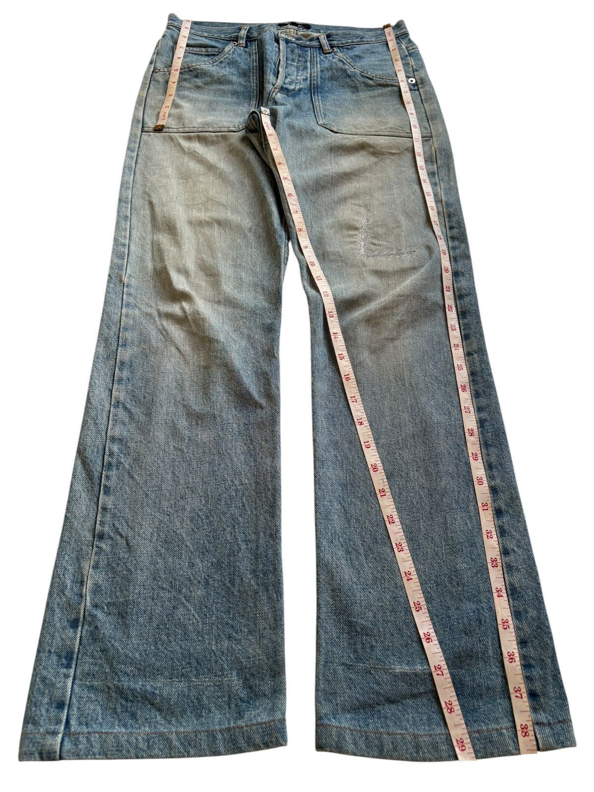 A.P.C. Vintage A.P.C. Button Fly Mud Wash Baker Pants Jeans Size US 28 / EU 44 - 13 Thumbnail