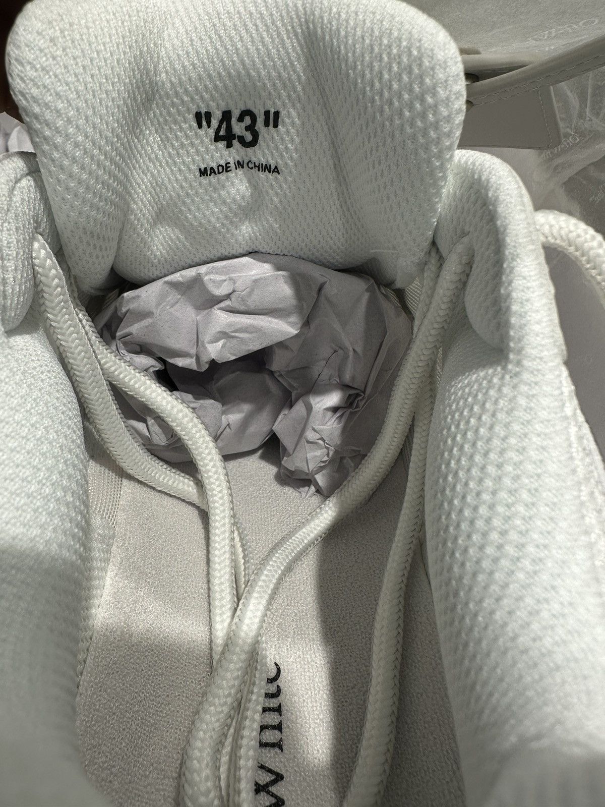 Off-White OFF-WHITE - Be Right Back Sneakers White Size US 9.5 / EU 42-43 - 9 Thumbnail