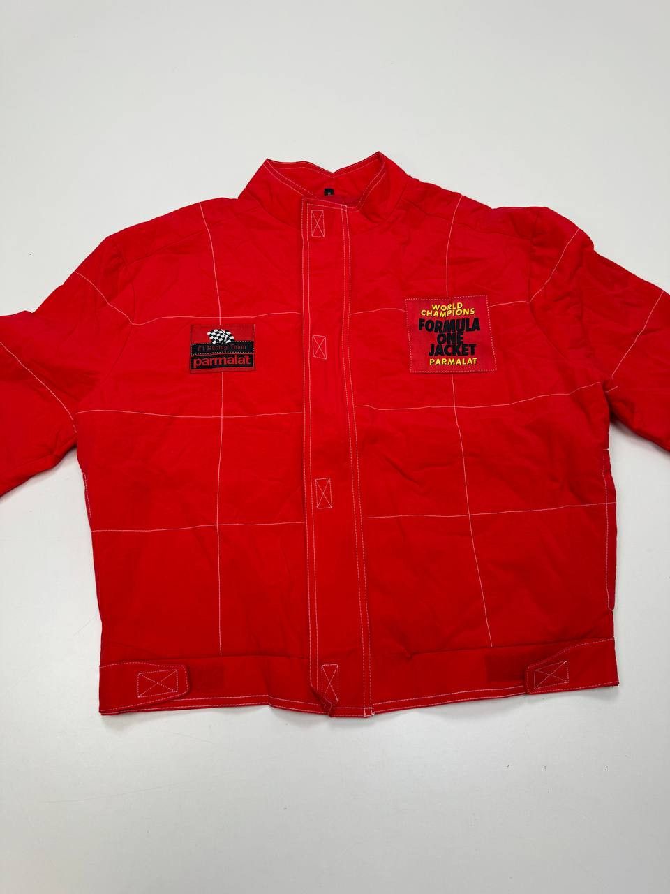 Formula 1 Vintage Parmalat Formula One Racing Jacket Red Nylon Size US XS / EU 42 / 0 - 2 Thumbnail
