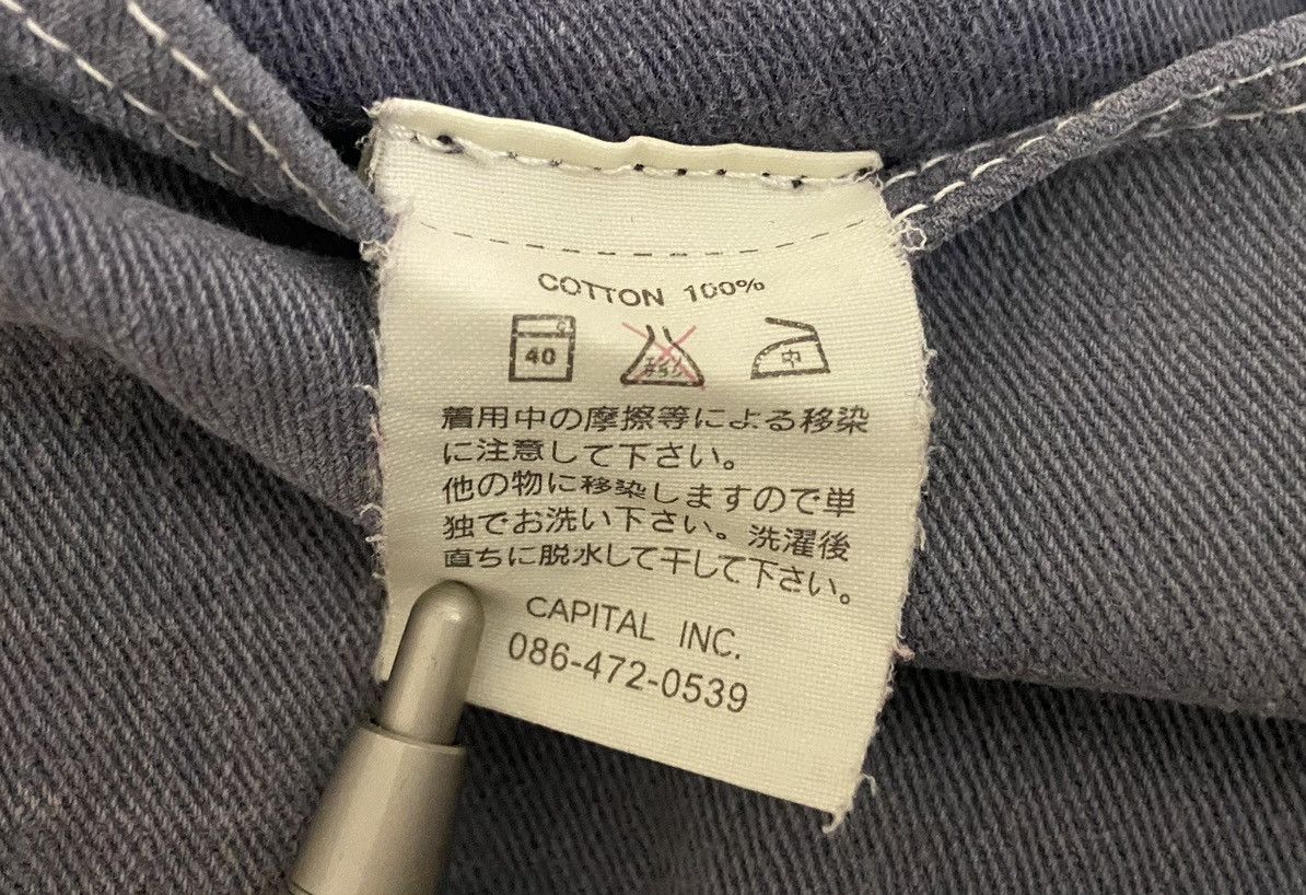 Kapital KAPITAL vintage weathering work pants Size US 29 - 10 Thumbnail