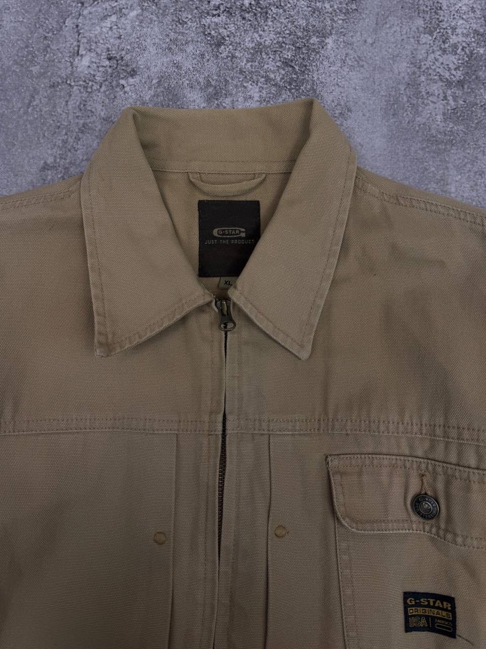 G-Star G-Star Men Worker Jacket Beige Size XL Size US XL / EU 56 / 4 - 4 Thumbnail