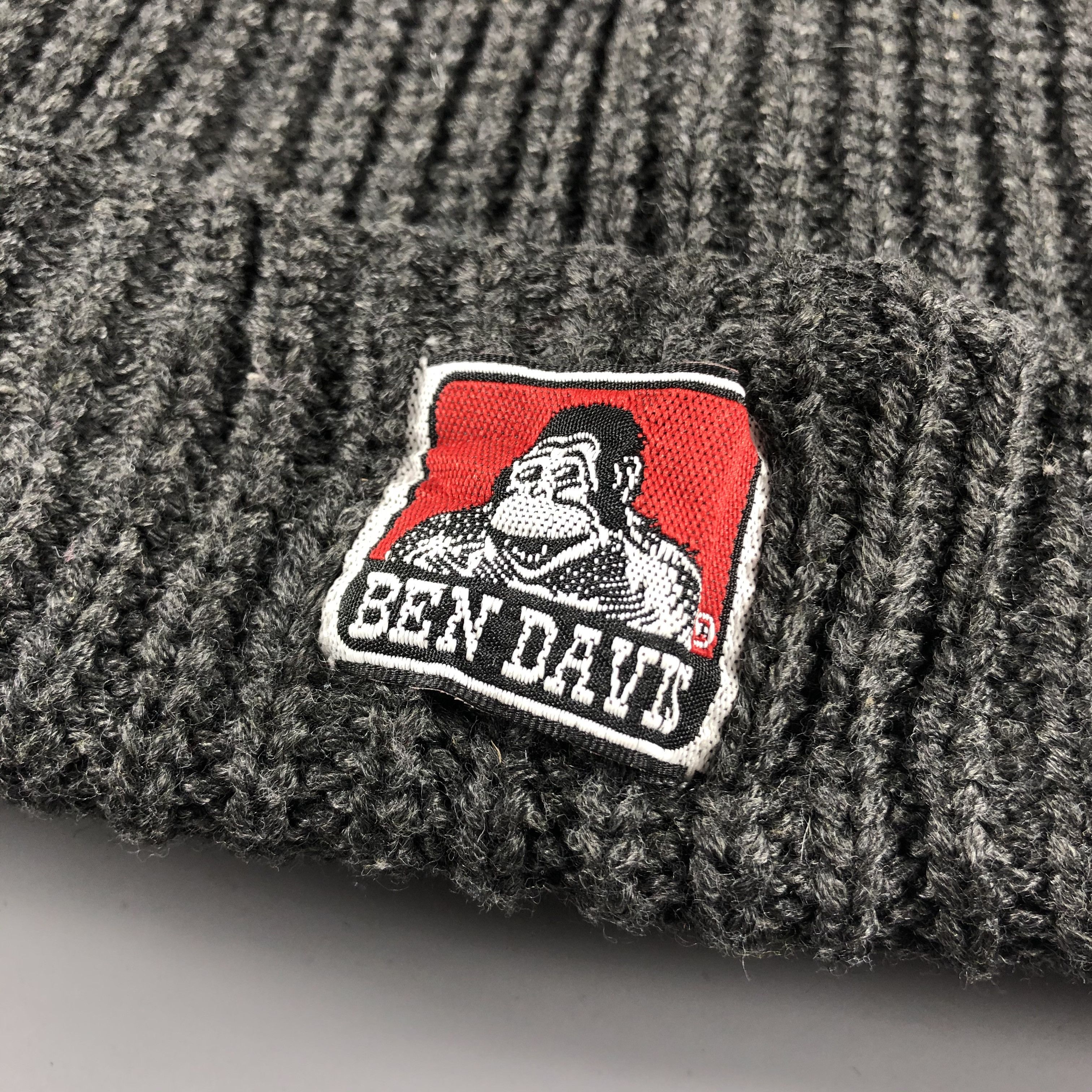 Ben Davis × Vintage Ben Davis Ribbed Beanie Snow Hat Snow Cap -D254 Size ONE SIZE - 5 Thumbnail