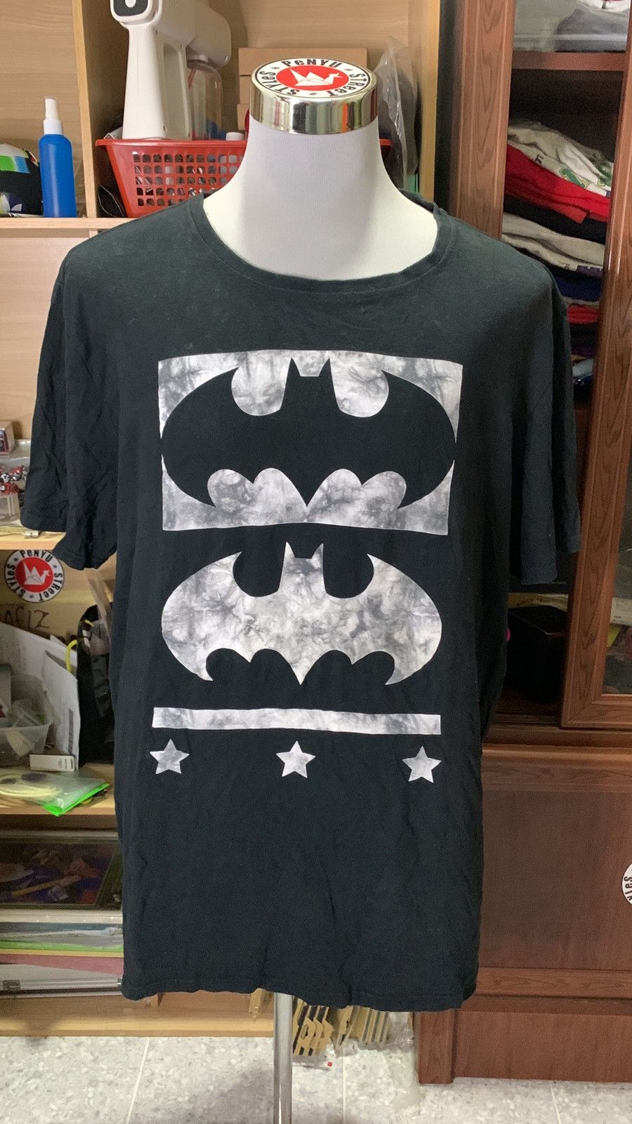 DC Comics Batman Black Tshirt Big Print Size US XXL / EU 58 / 5 - 1 Thumbnail