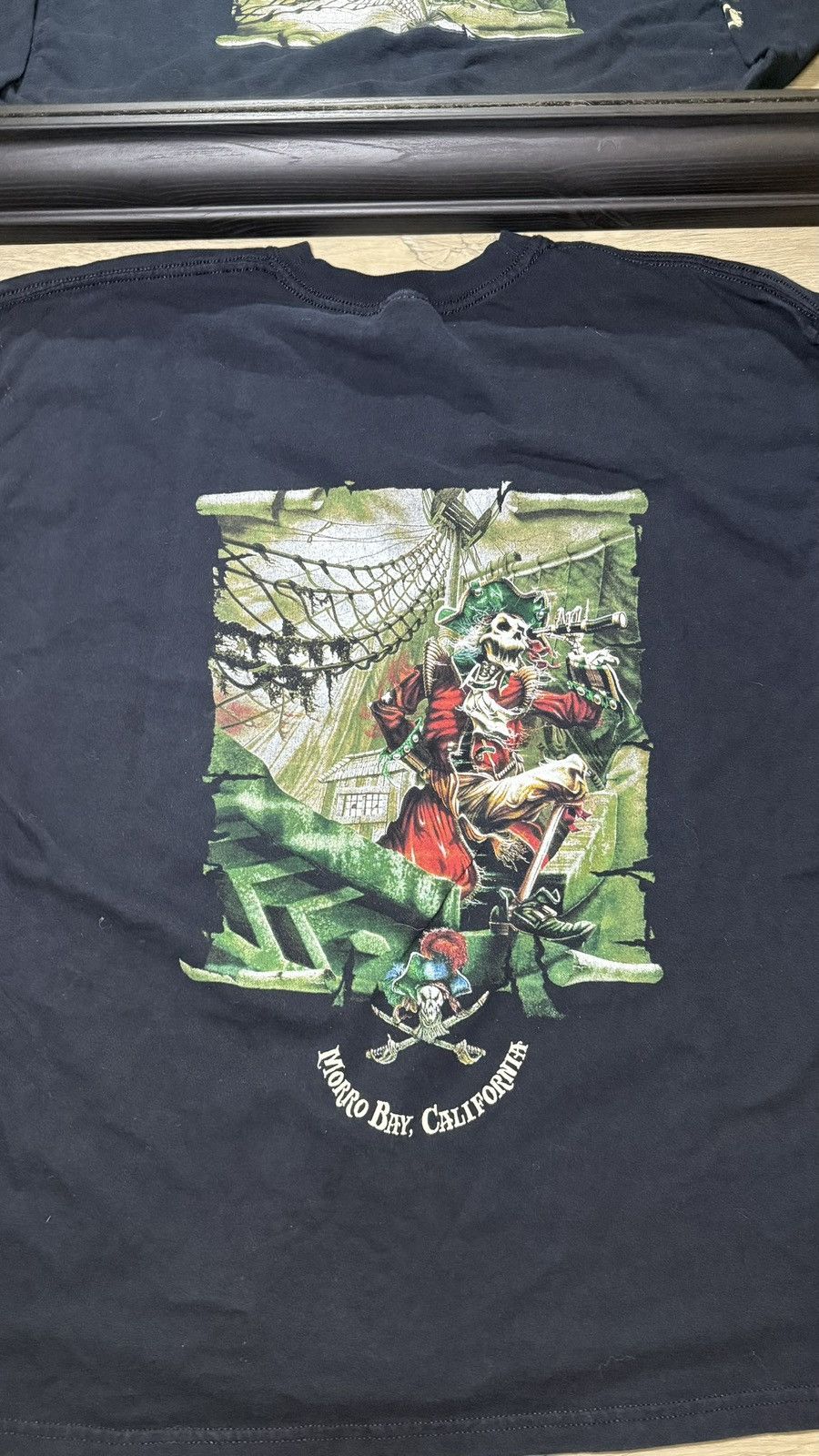 Affliction Y2K 2000s Pirate Skeleton Morro Bay, California Long Sleeve Size US XL / EU 56 / 4 - 2 Thumbnail