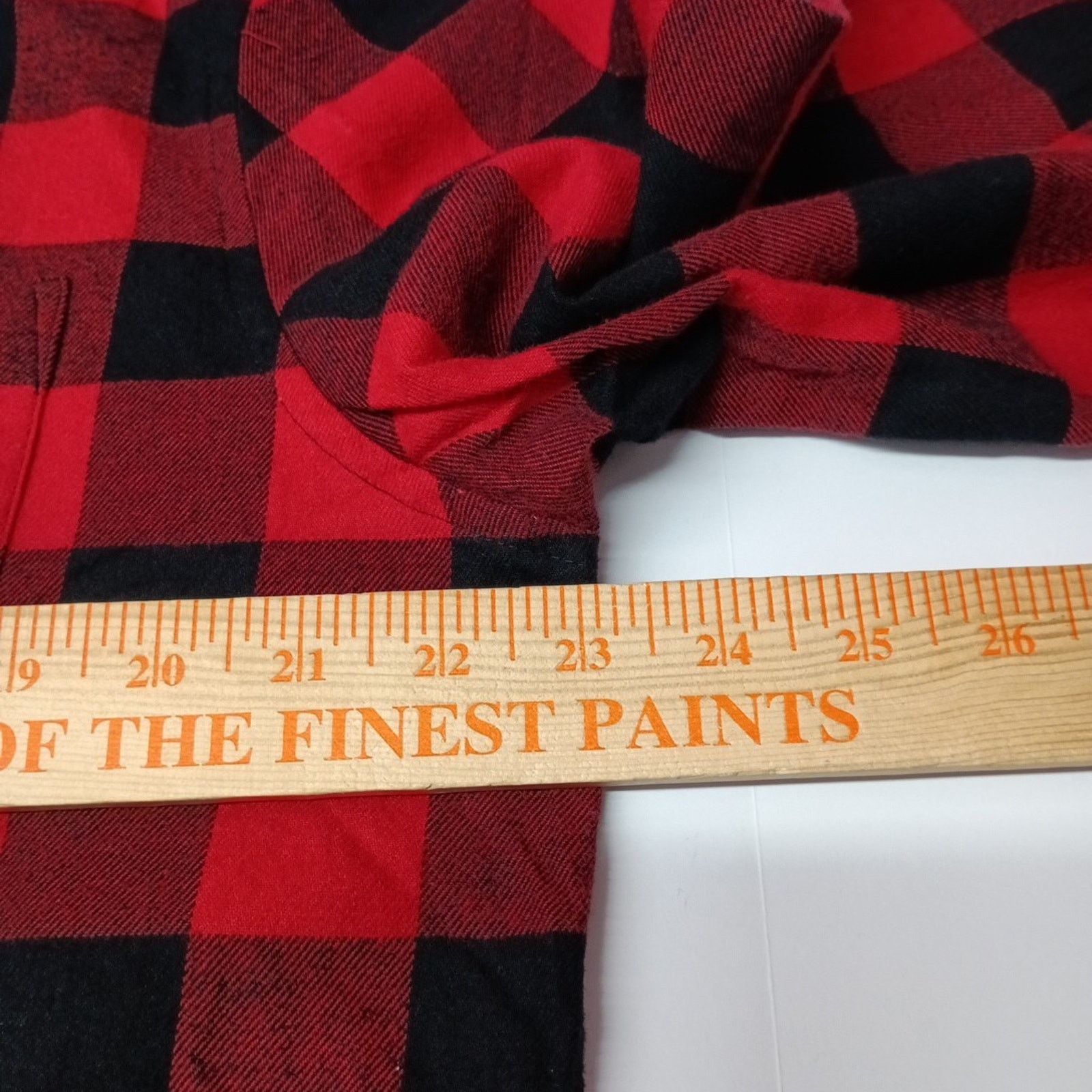 St. Johns Bay St John’s Bay Flannel Shirt Men Size L Red Buffalo Checkered Size US L / EU 52-54 / 3 - 5 Thumbnail