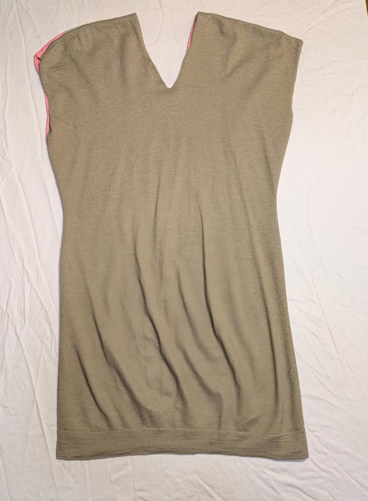 Malo Malo Luxurious Cashmere Silk Blend Mini Colorblock Dress S Size S / US 4 / IT 40 - 4 Thumbnail