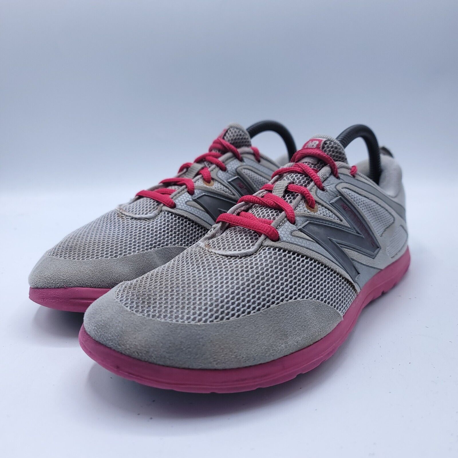 New Balance New Balance Minimus Athletic Shoe Womens Size 9.5 Gray Pink Size US 9.5 / IT 39.5 - 1 Thumbnail