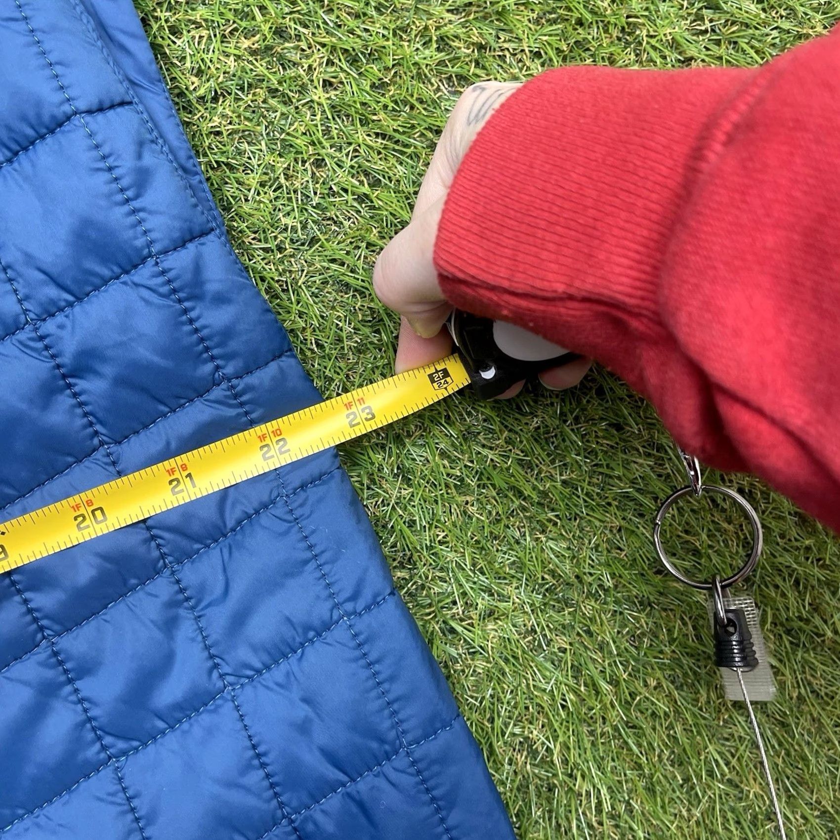 Soft Surroundings Soft Surroundings Vest Womens XL Full Zip Quilted Puffer Shawl Neck Blue Solid Lightweight Winter Fall Spring Jacket/Coat Womens XL Vest Size XL / US 12-14 / IT 48-50 - 5 Thumbnail