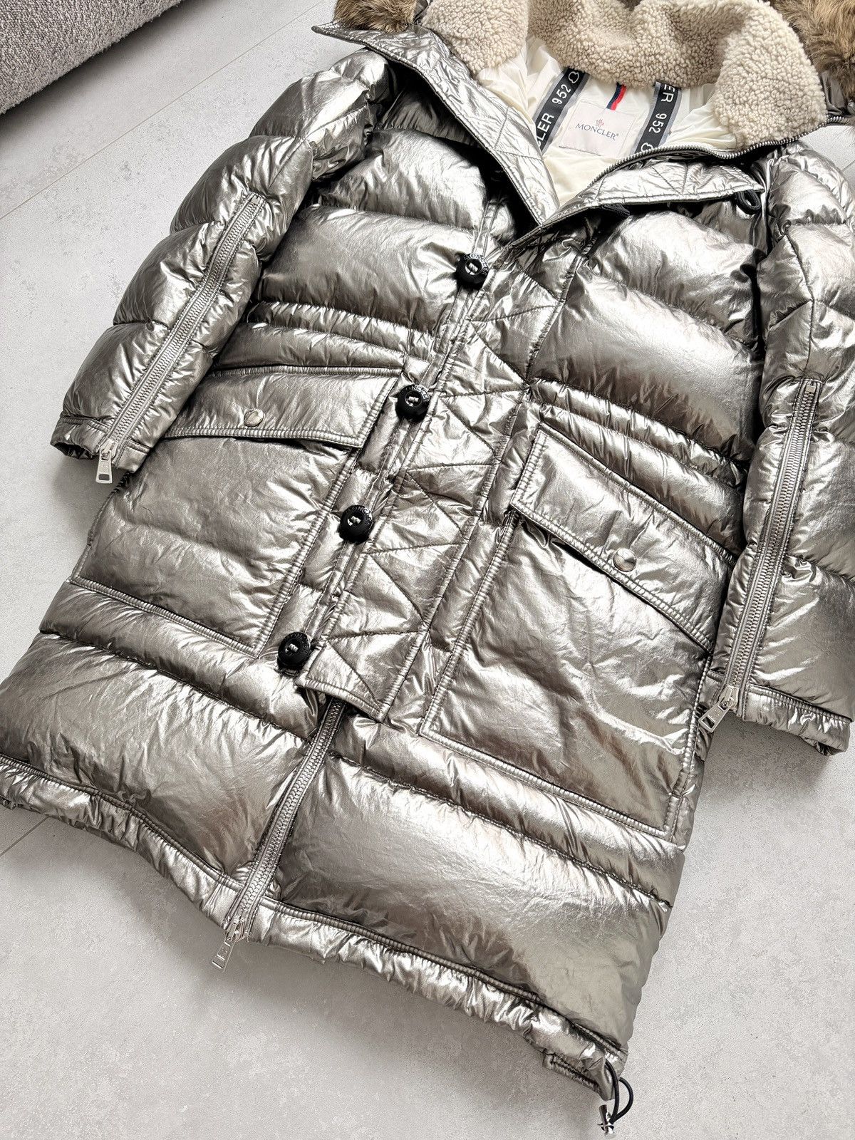 Moncler MONCLER Inuit Down Jacket Coat size 0 fits S Size US S / EU 44-46 / 1 - 4 Thumbnail