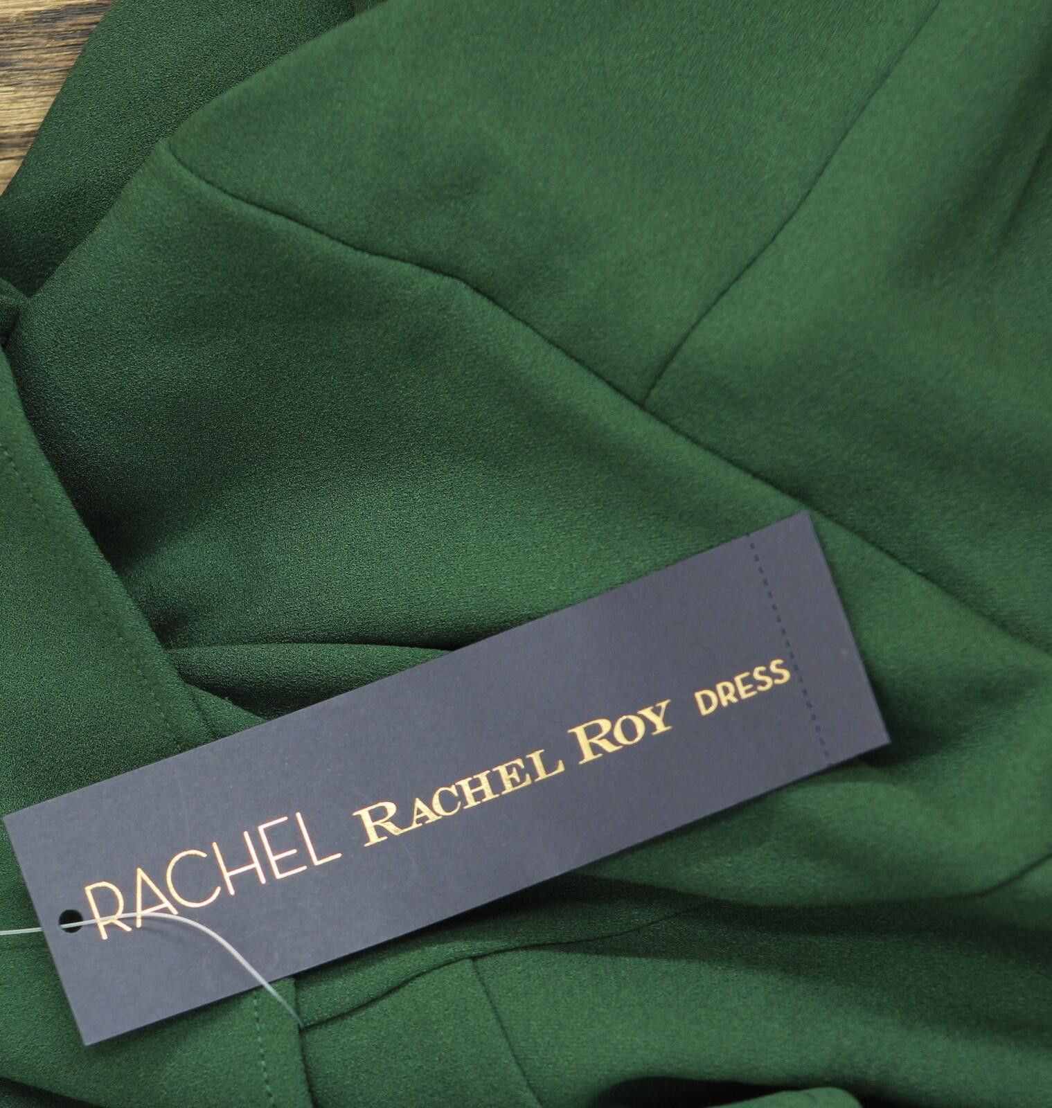 Other Nwt Rachel Rachel Roy Off-the-shoulder Jumpsuit Green Xl Size 40" / US 18 - 3 Thumbnail