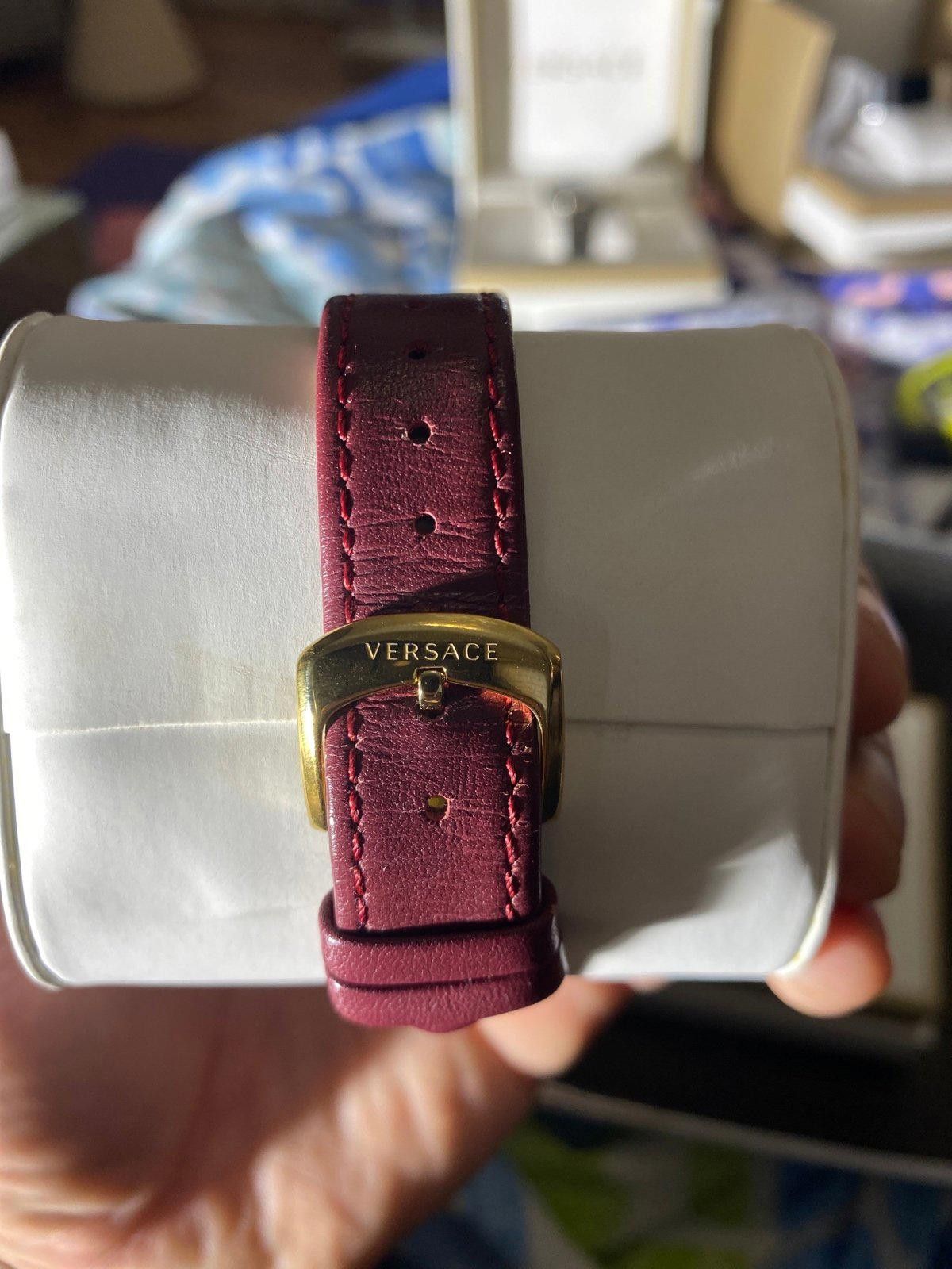 Versace Versace Women’s V-Circle Medusa Strap Watch Size ONE SIZE - 3 Thumbnail