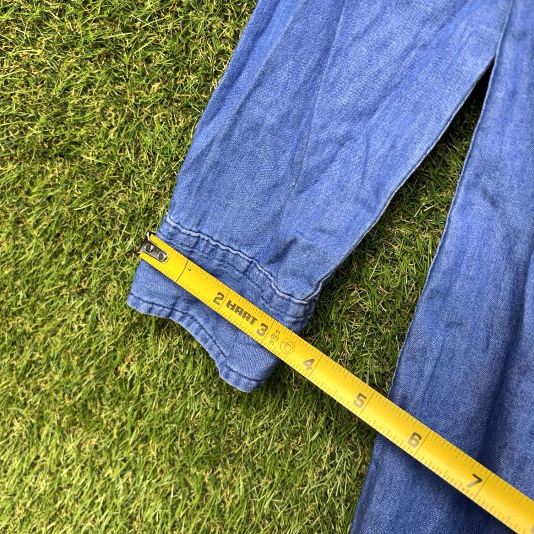 Old Navy Old Navy Dress Shirt Dress Women M Blue Denim Roll Tab Sleeve Button Front Casual Bohemian 90s? (adjusted) Size M / US 6-8 / IT 42-44 - 7 Thumbnail