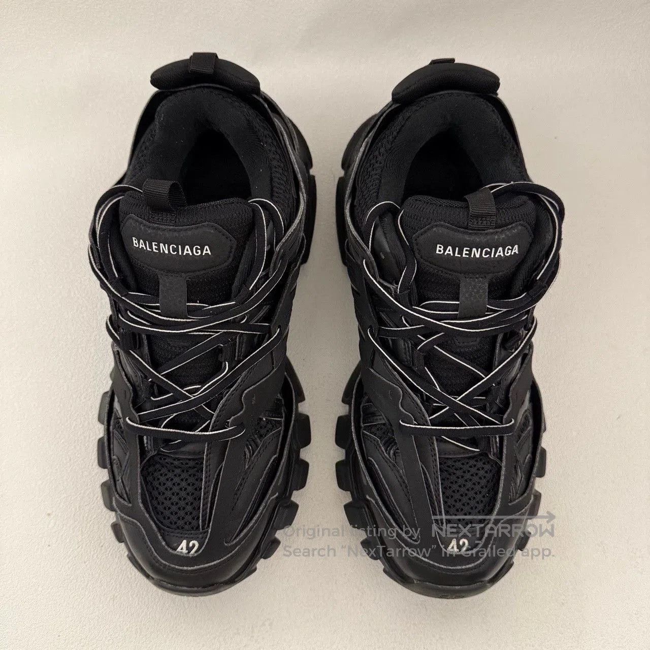 Balenciaga balenciaga track 1.0 black sneakers for men. Size US 9 / EU 42 - 2 Thumbnail