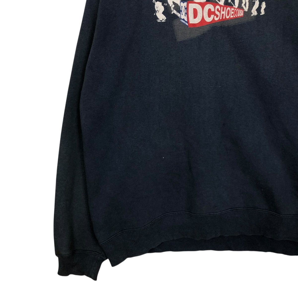 Vintage 🔥VINTAGE CREWNECK SWEATSHIRT DC SHOES USA BIG LOGO Size US L / EU 52-54 / 3 - 5 Thumbnail