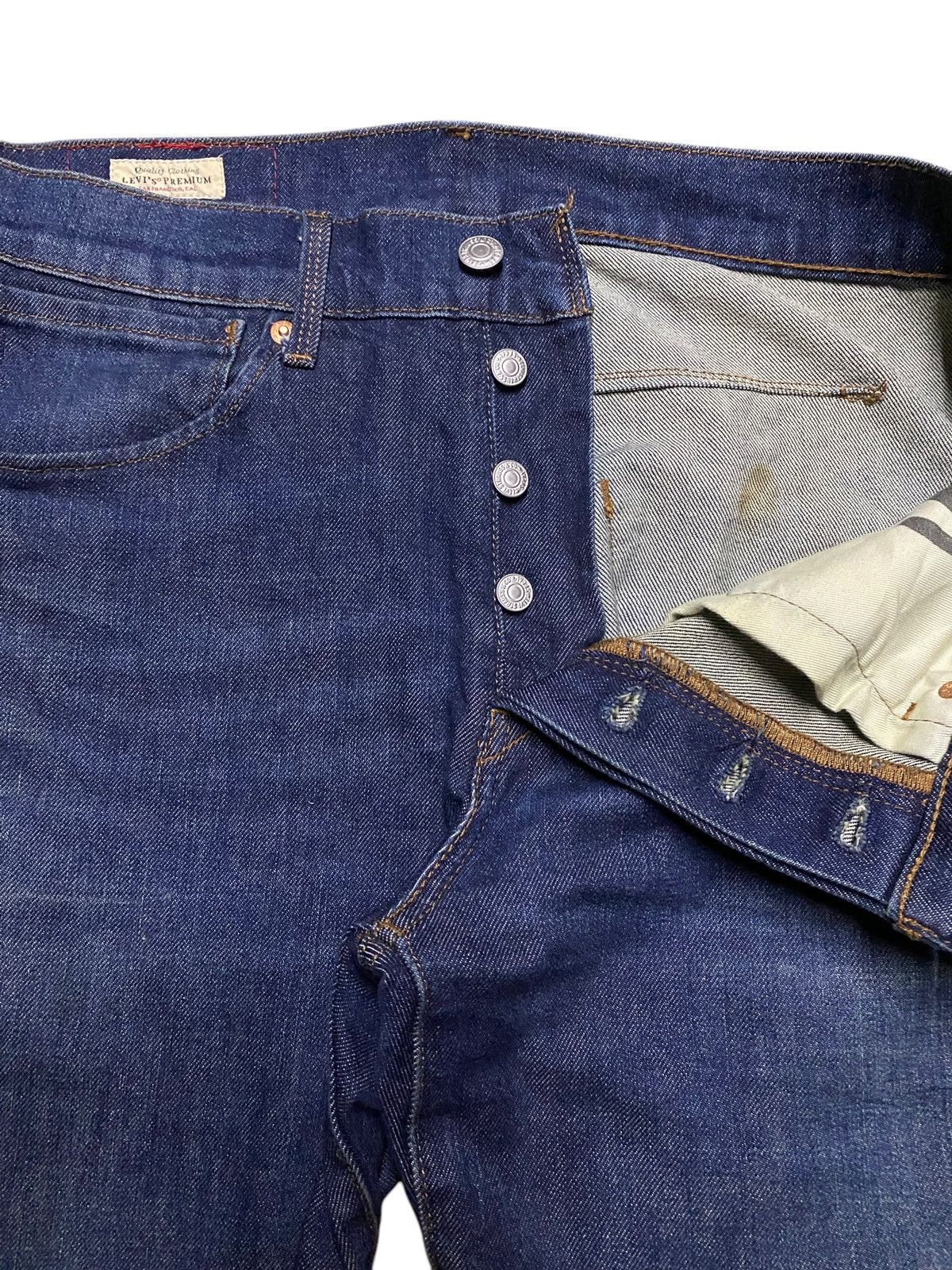 Levi's Vintage Levis Engineered Twisted Leg Blue Wash Slim Jeans Size US 32 / EU 48 - 7 Thumbnail