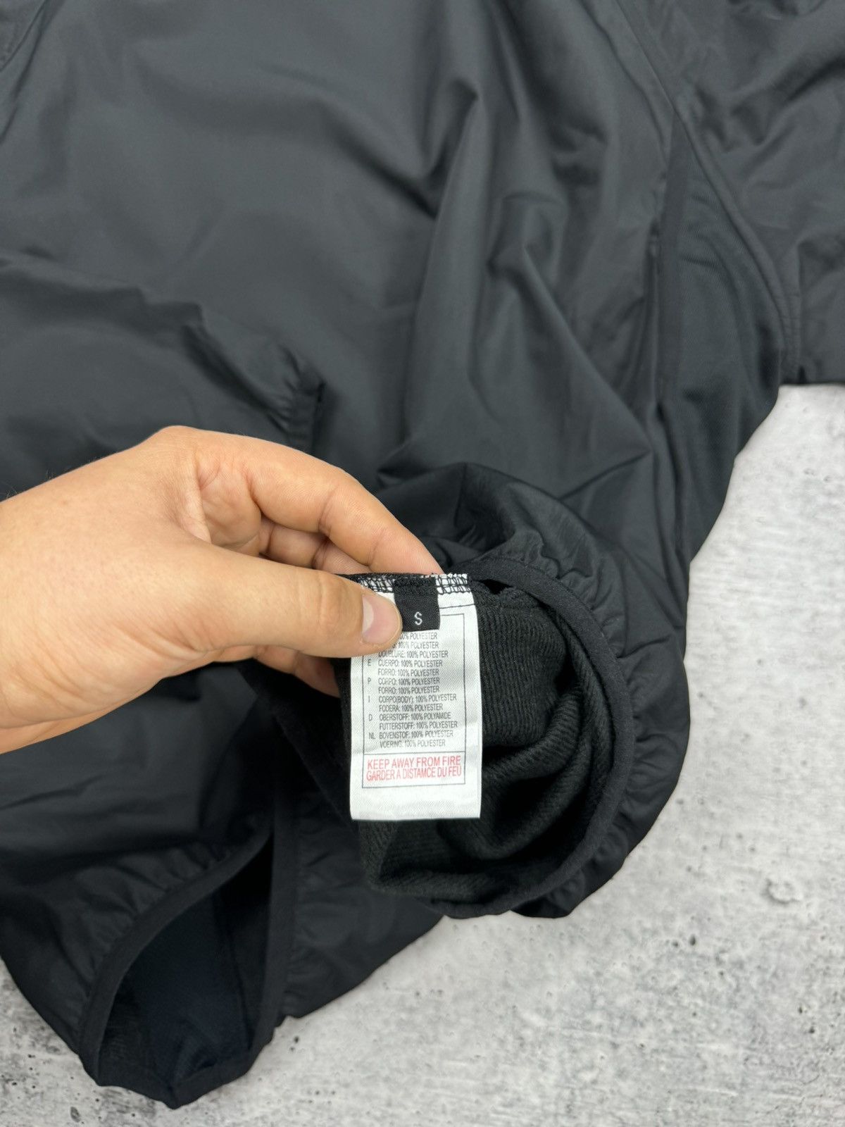 Nike ACG Vintage Nike ACG Central Logo 90s Y2K Nylon Drill Sweatshirt Size US S / EU 44-46 / 1 - 11 Thumbnail