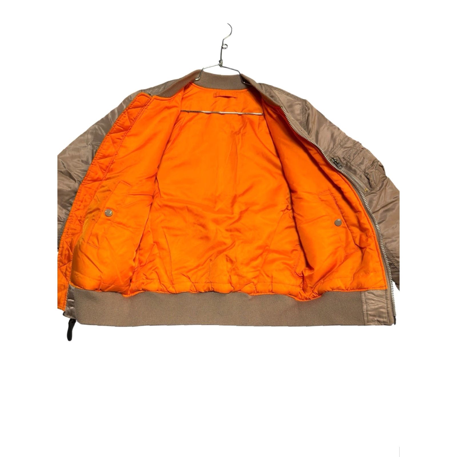 Alpha Industries VINTAGE Alpha Industries Bomber Jacket XS Brown Zip Reversible Insulated Size US XS / EU 42 / 0 - 7 Thumbnail