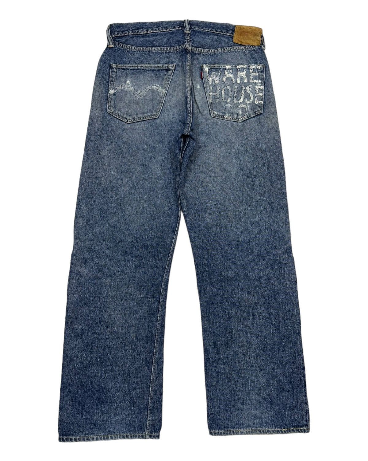 Kapital Warehouse Selvedge Denim Jeans Distressed Denim Size US 32 / EU 48 - 4 Thumbnail