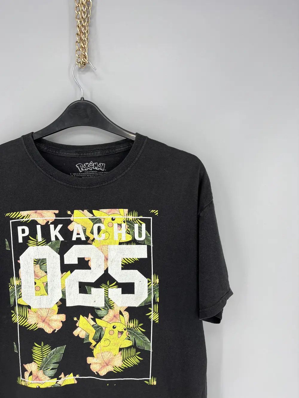 Anime 90s Vintage Pokemon Pikachu Rare Print Short Sleeve Tee Size US S / EU 44-46 / 1 - 5 Thumbnail