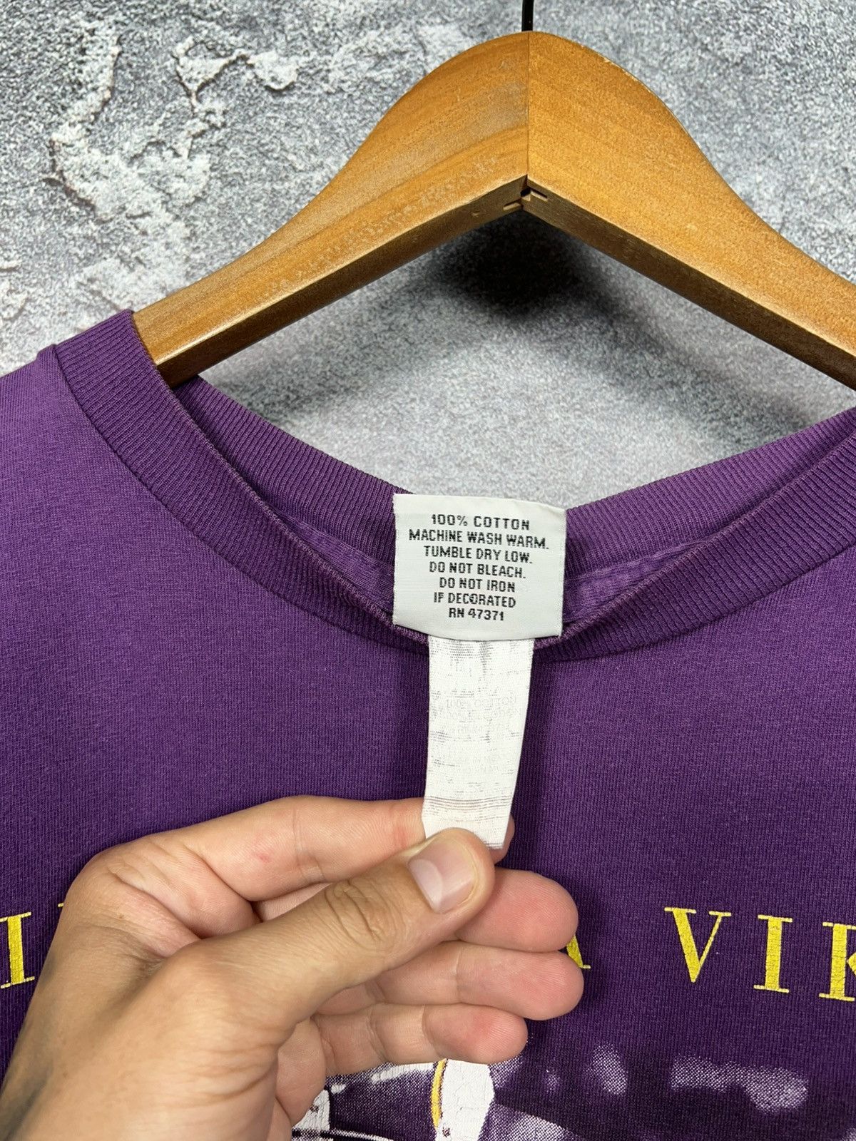 NFL Vintage 1999 Randy Moss Minnesota Vikings T-shirt Tee Size US XL / EU 56 / 4 - 8 Thumbnail