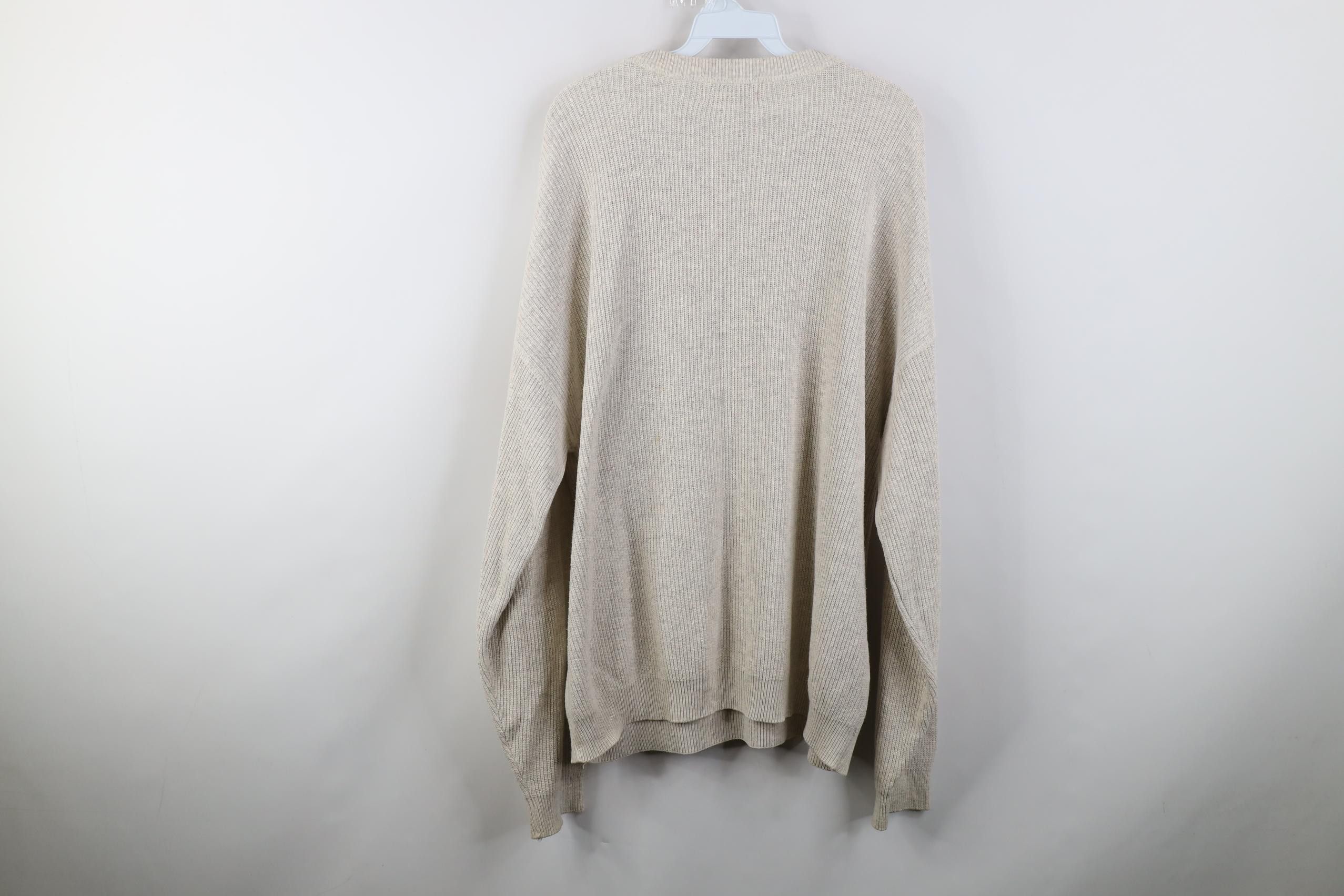 Eddie Bauer Vintage 90s Eddie Bauer Knit Sweater Oatmeal Brown USA Size US M / EU 48-50 / 2 - 9 Thumbnail