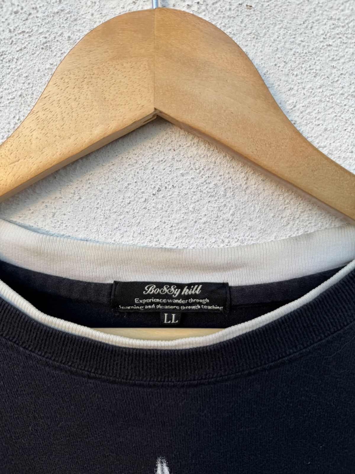 If Six Was Nine 2000s Japanese Archive Double Layer Long Sleeve Size US L / EU 52-54 / 3 - 5 Thumbnail