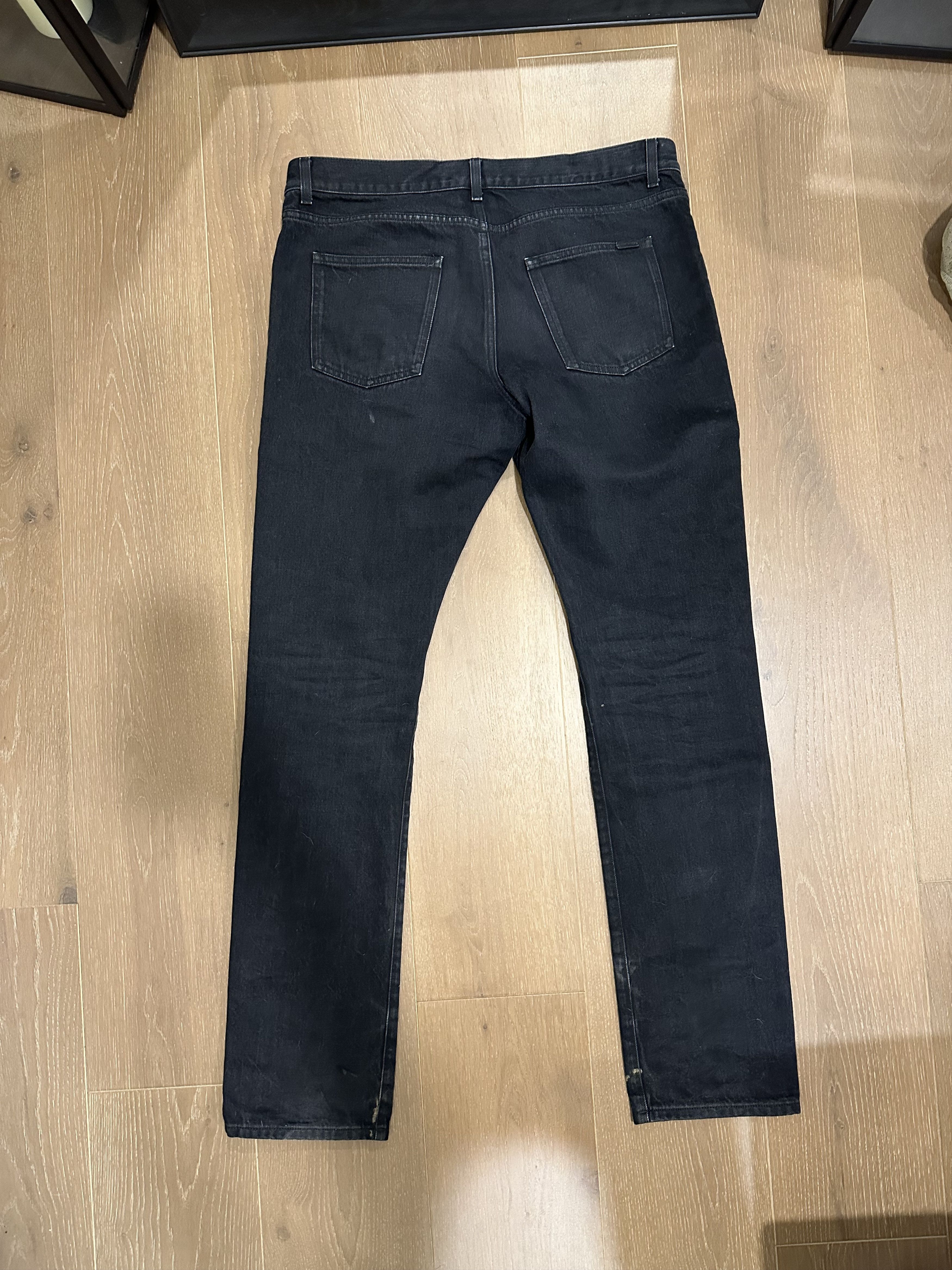 Saint Laurent Paris Saint Laurent SS20 Waxy Denim Size US 34 / EU 50 - 2 Thumbnail