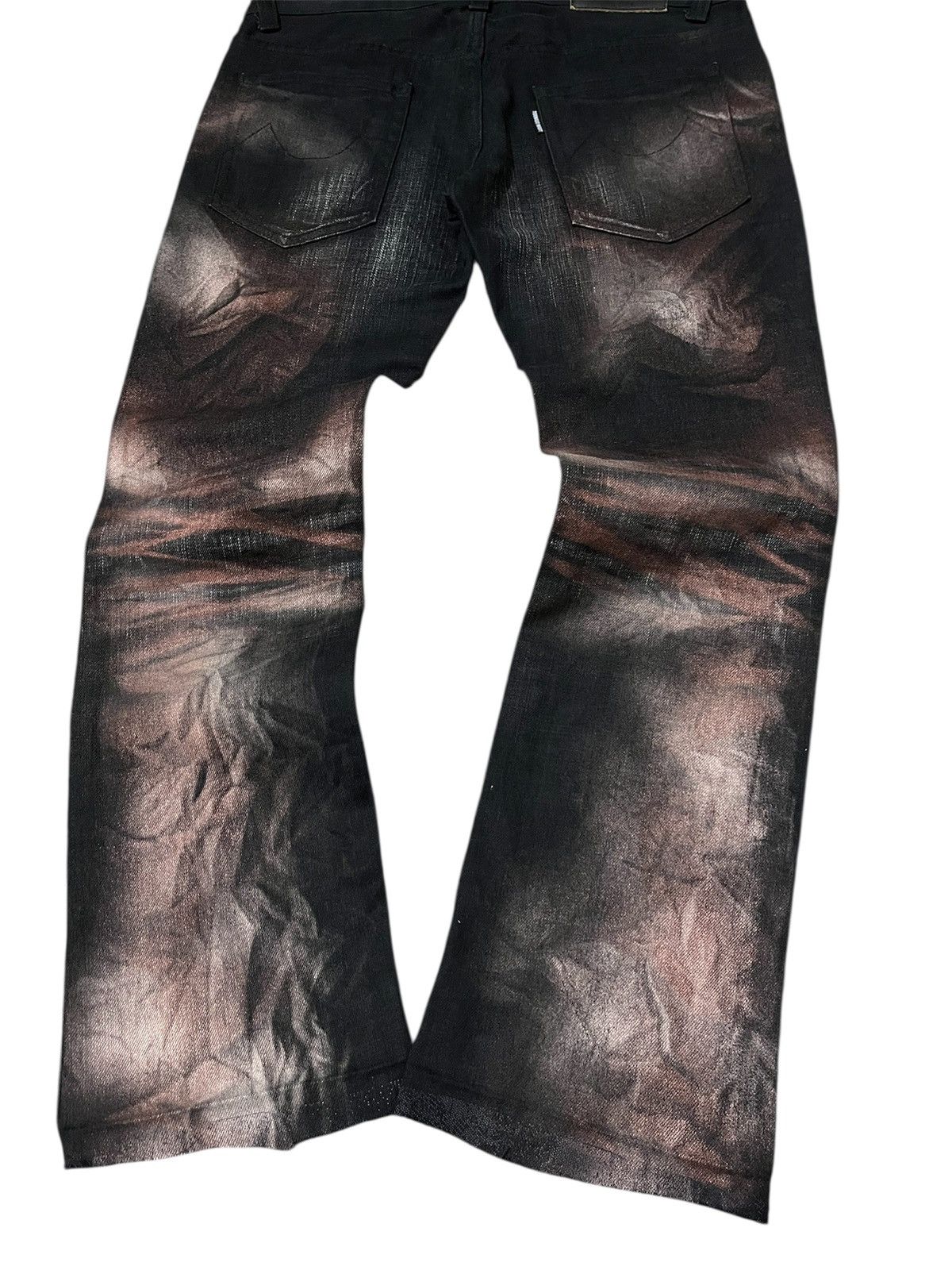 If Six Was Nine × Japanese Brand × Tornado Mart JAPANESE TORNADO MART FIRE FLARE BOOT CUT JEANS Size US 31 - 3 Thumbnail