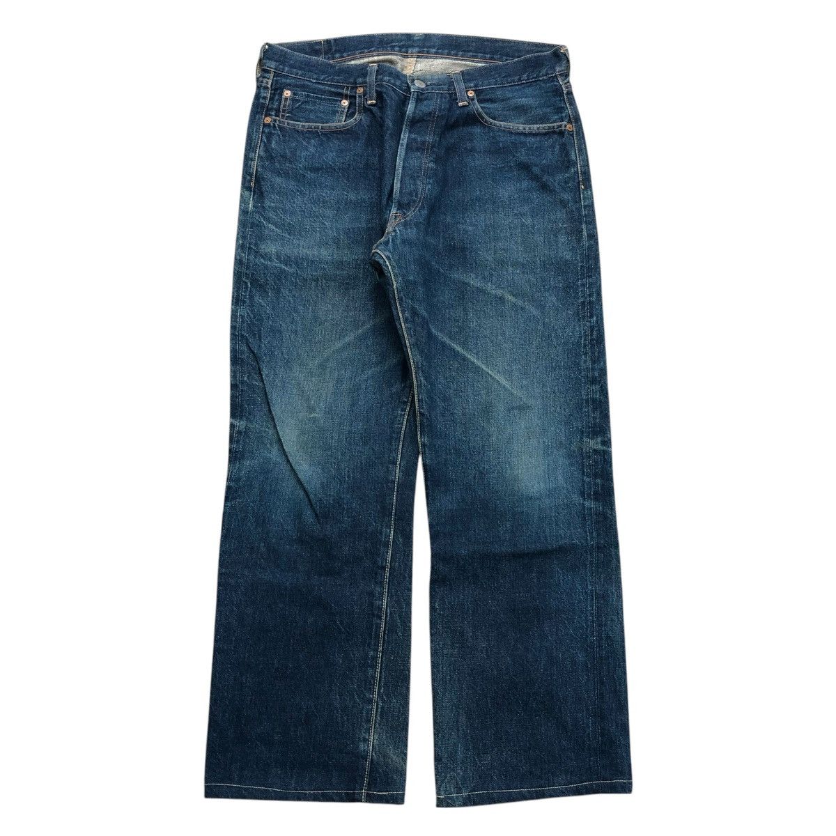 Japanese Brand × Kapital × Vintage Vintage Kapital Capital Inc Home Made Selvedge Denim Size US 34 / EU 50 - 2 Thumbnail