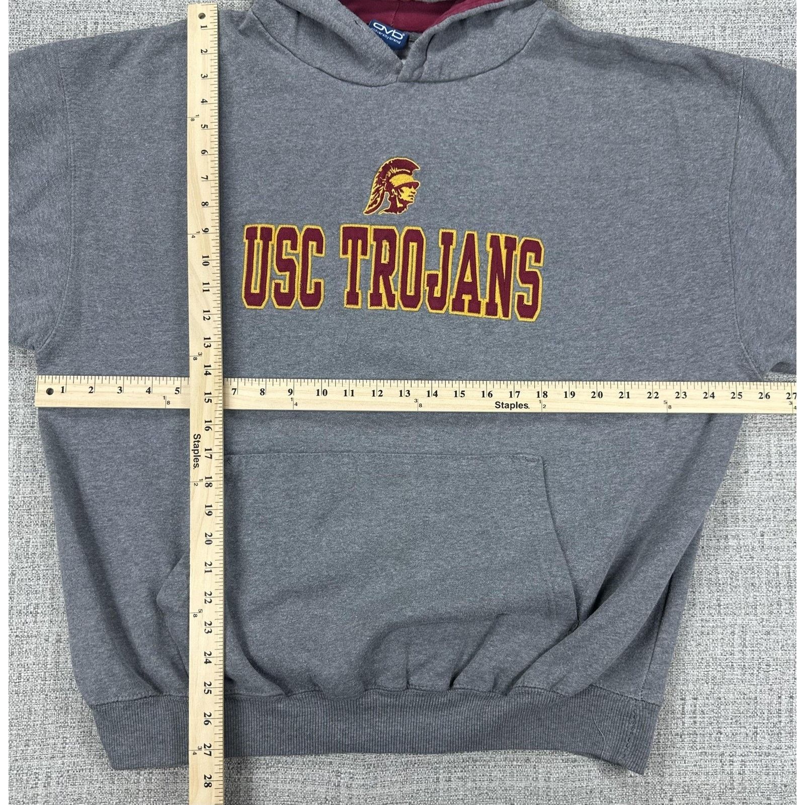 Other USC Trojans Hoodie Sweatshirt Sz 2XL Embroidered Y2K Gray Size US XXL / EU 58 / 5 - 2 Thumbnail