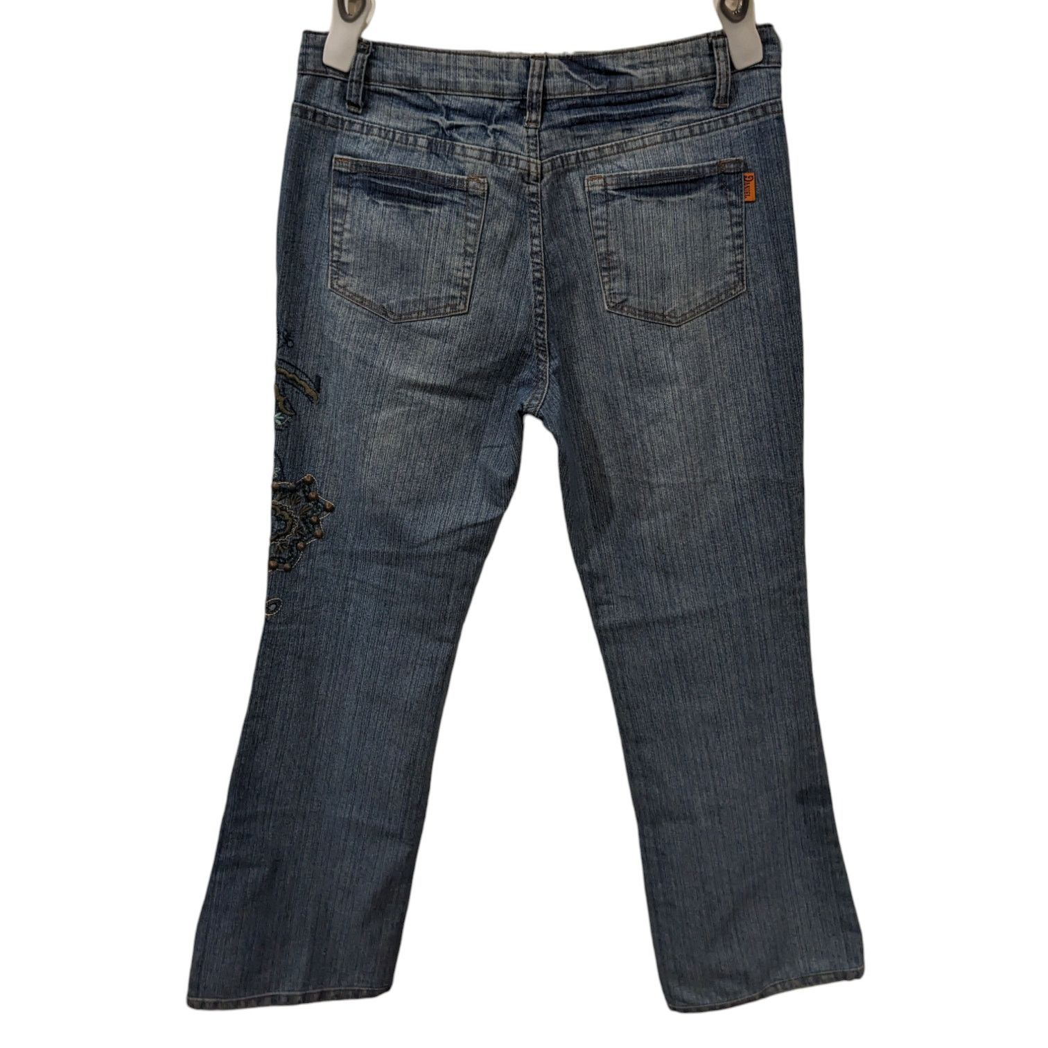 Other DANIEL Boho Embroidered Studded Boot Cut Jeans Size 15-16 Size 38" / US 16 / IT 52 - 5 Thumbnail