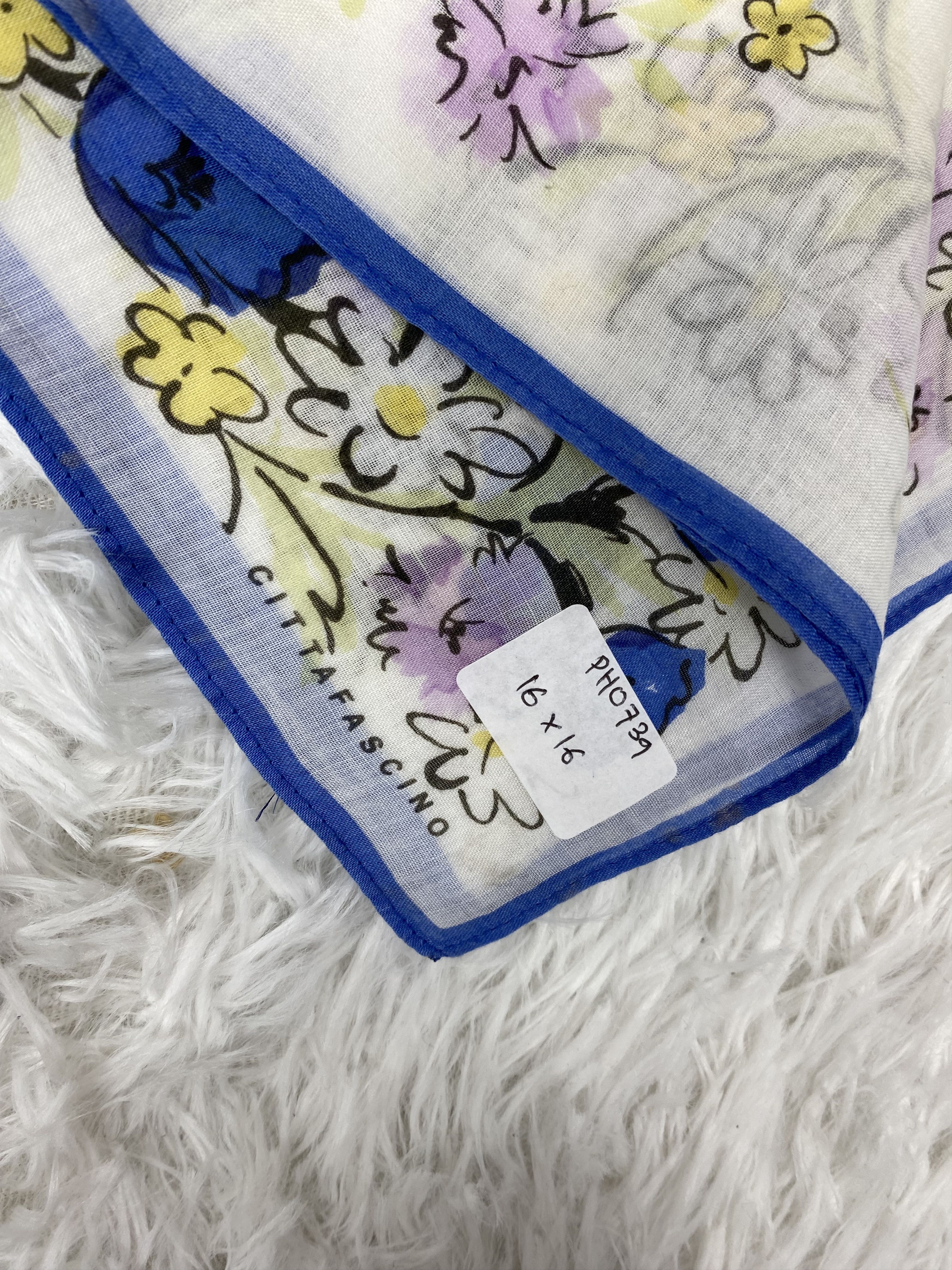 Designer × Vintage Vintage Cittafascino Handkerchief Neckerchief Ph0739 Size ONE SIZE - 2 Thumbnail