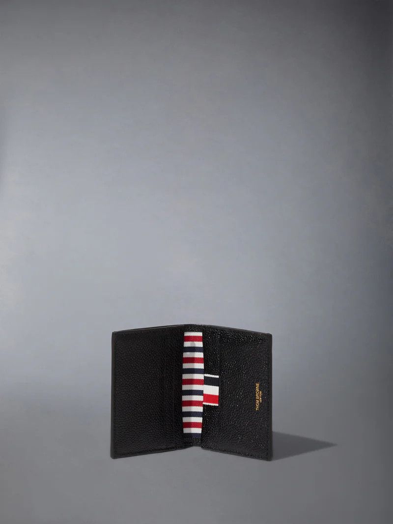 Thom Browne o1tko10426 Size: OS / Pebble Grain Double Card Holder Size ONE SIZE - 4 Thumbnail