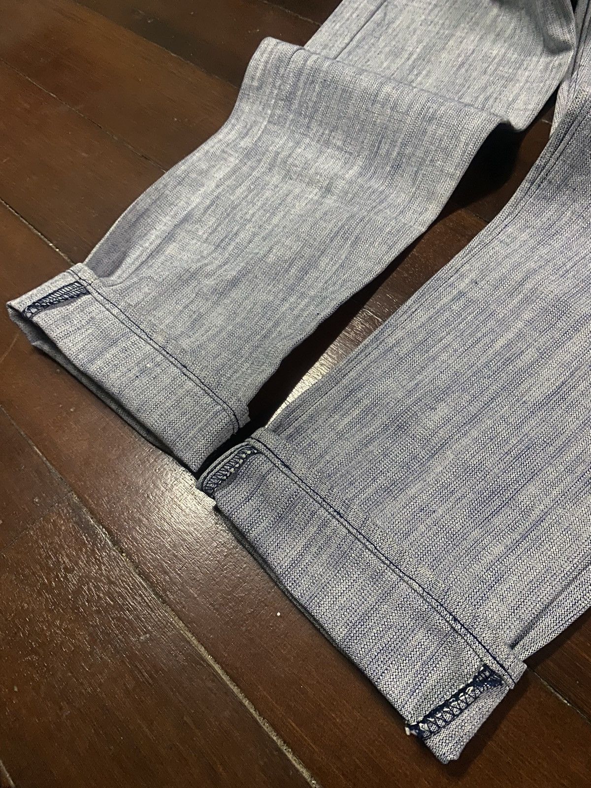 Iron Heart VTG SUGAR CANE LOT 286 WIDE LEG LIMITED HARD FABRIC Size US 30 / EU 46 - 22 Thumbnail