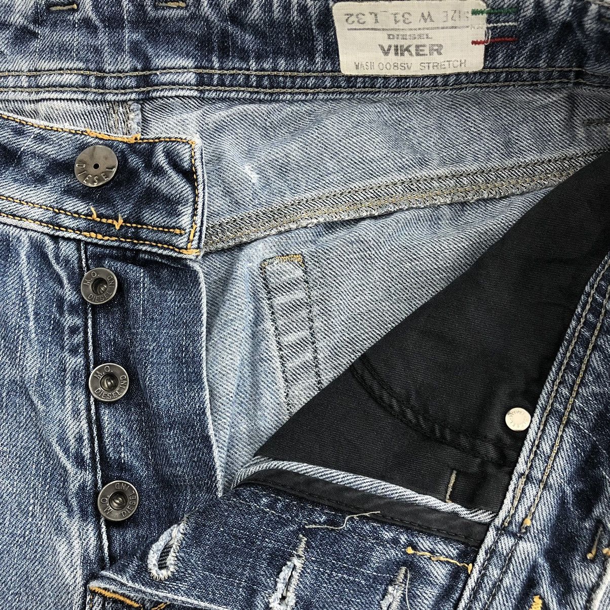 Diesel × If Six Was Nine × Le Grande Bleu (L.G.B.) Vintage Diesel Industry Distressed Denim Y2K Jeans Size US 32 / EU 48 - 5 Thumbnail